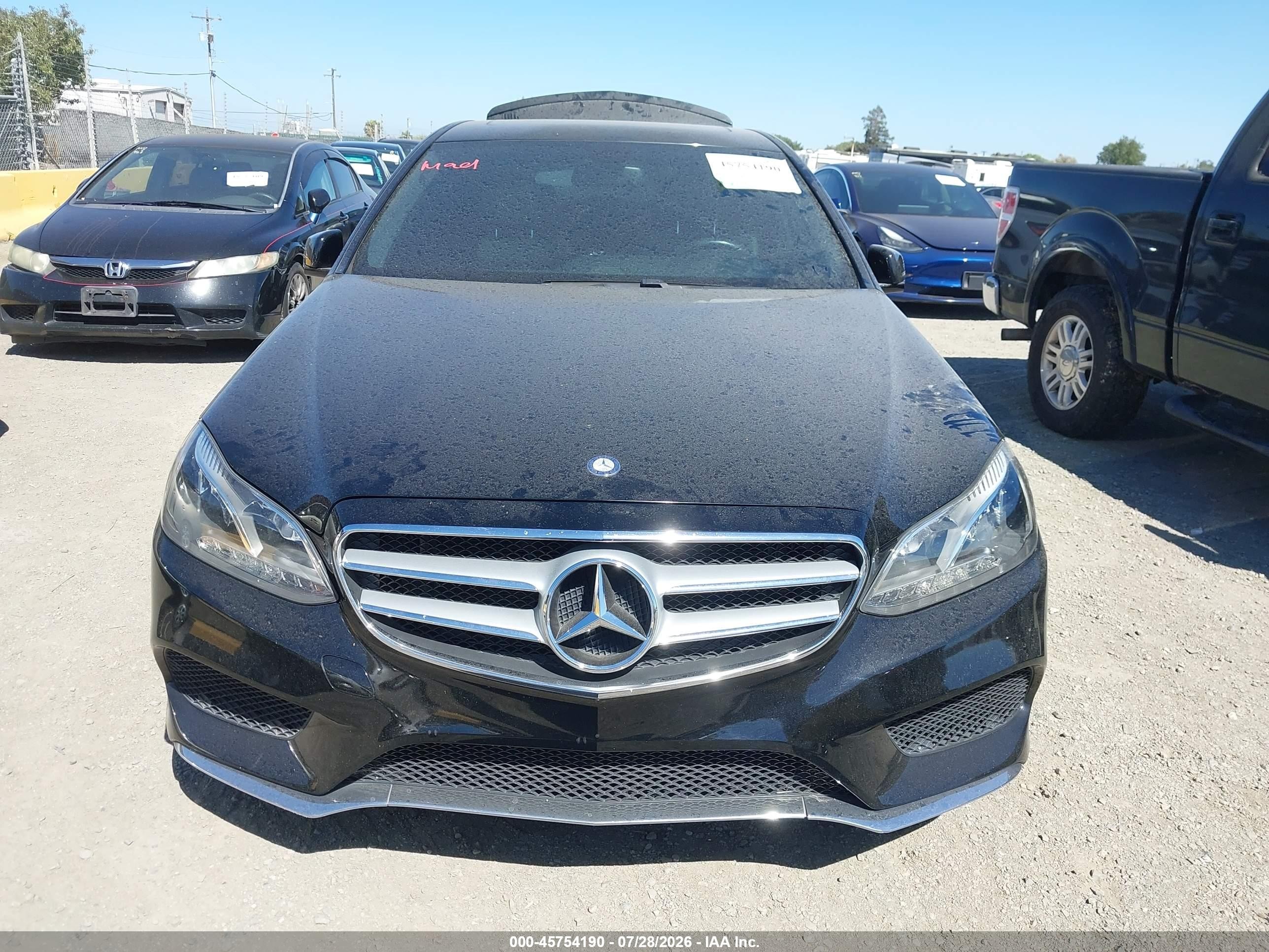 2016 Mercedes-benz E 350   Black vin: WDDHF5KB7GB184936
