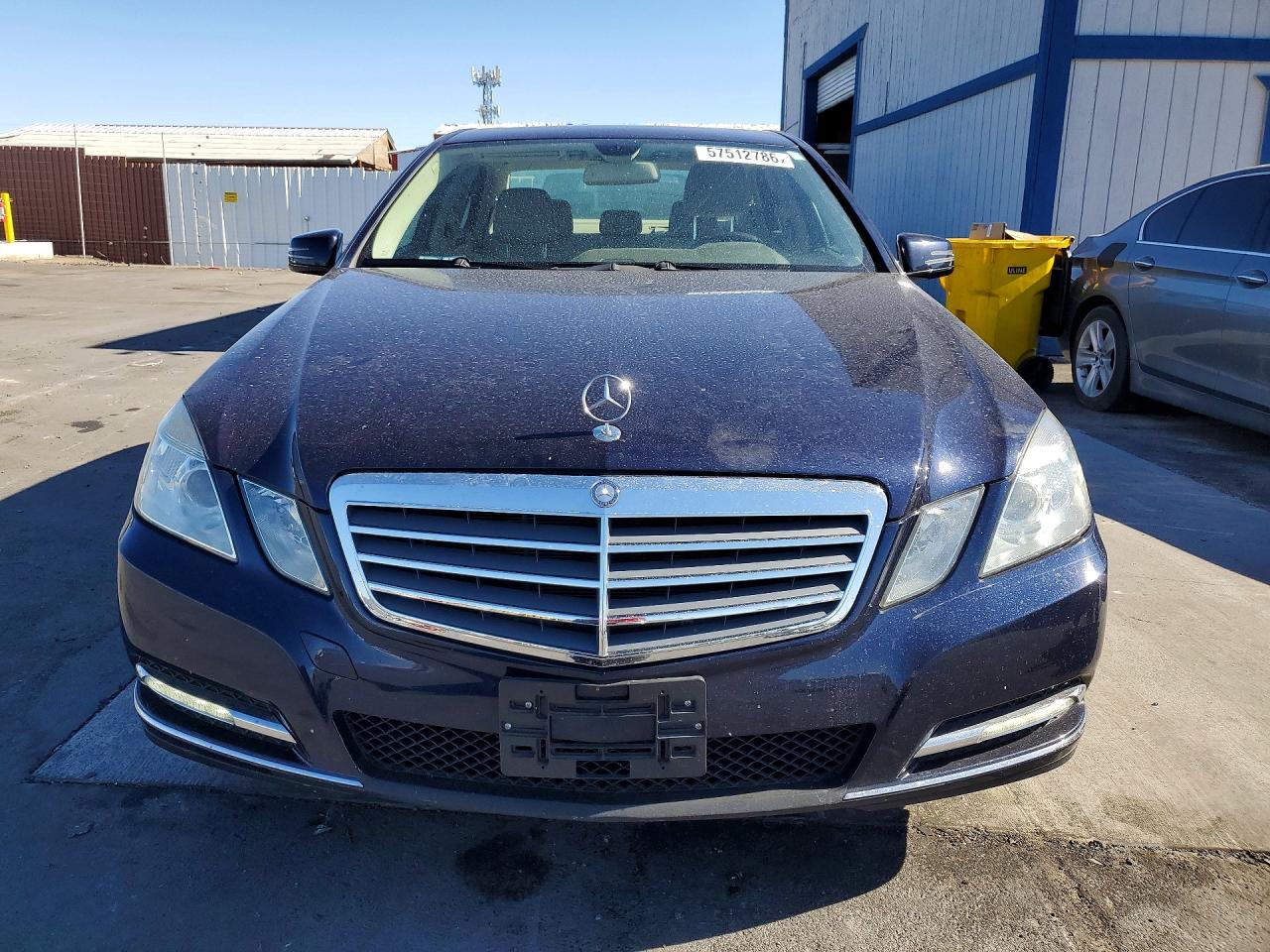 2012 Mercedes-benz E 350 Blue vin: WDDHF5KB8CA596332