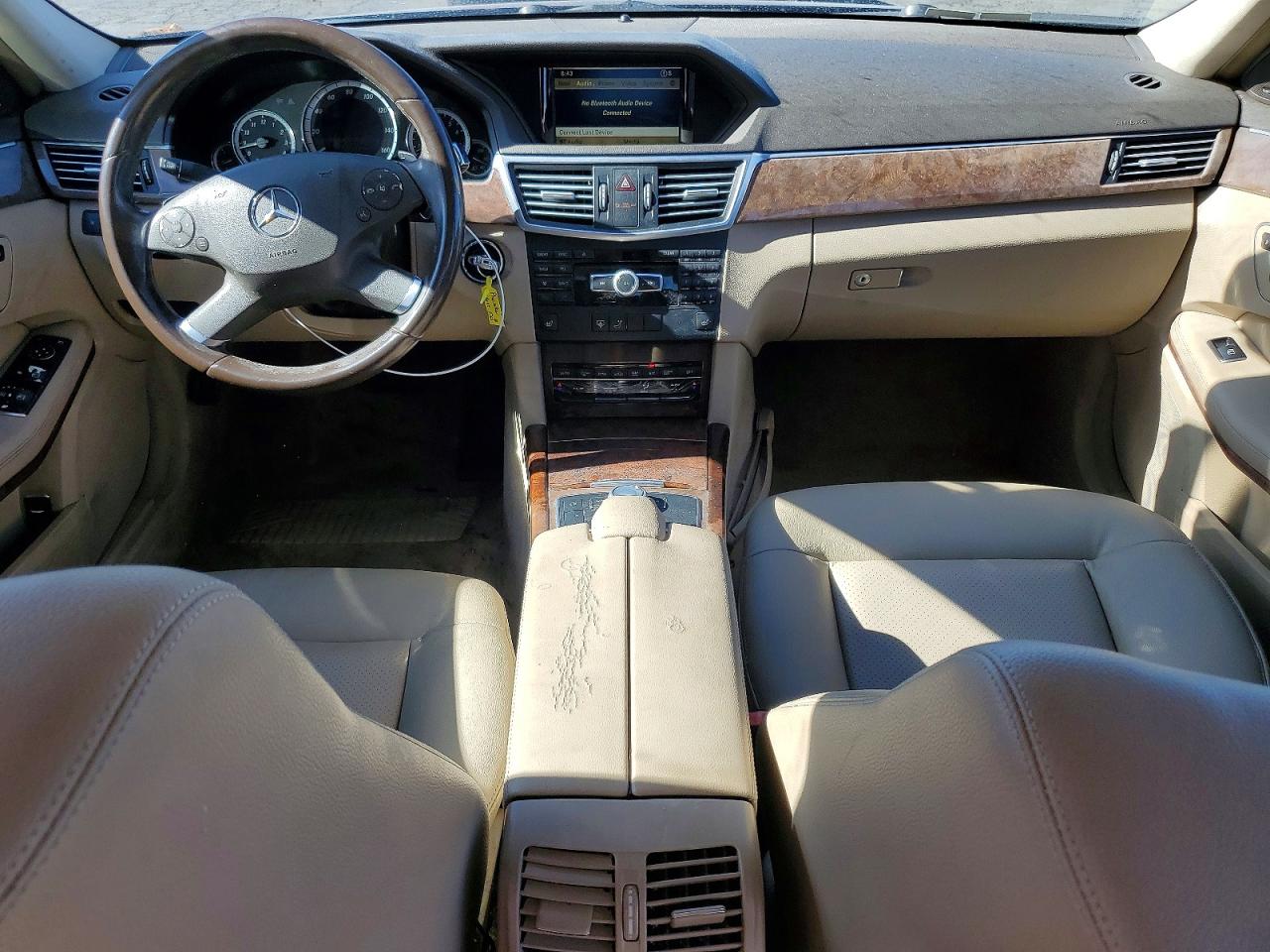 2012 Mercedes-benz E 350 Blue vin: WDDHF5KB8CA596332