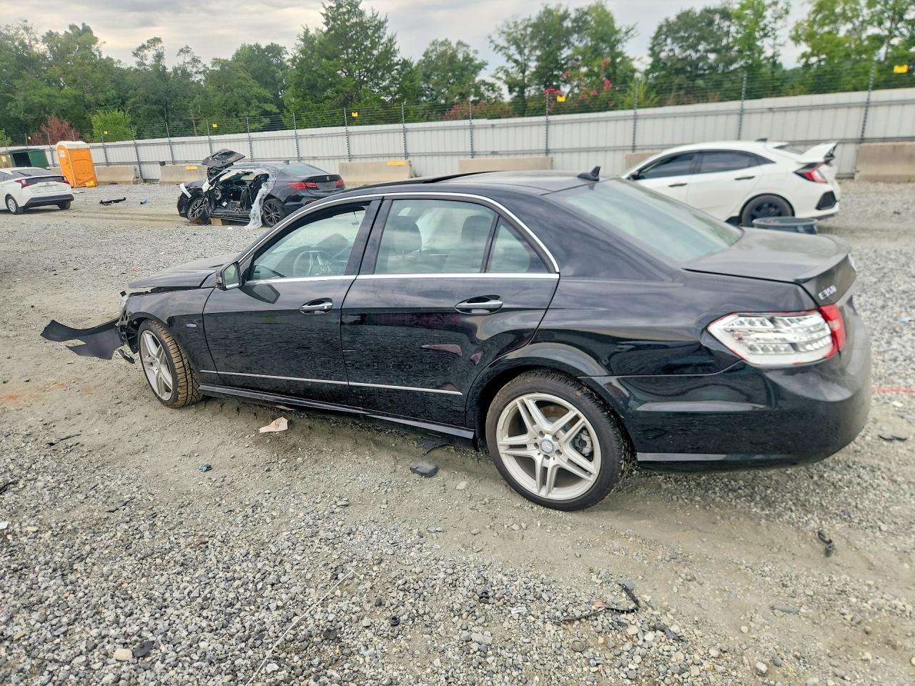 2012 Mercedes-benz E 350 Black vin: WDDHF5KB8CA607698