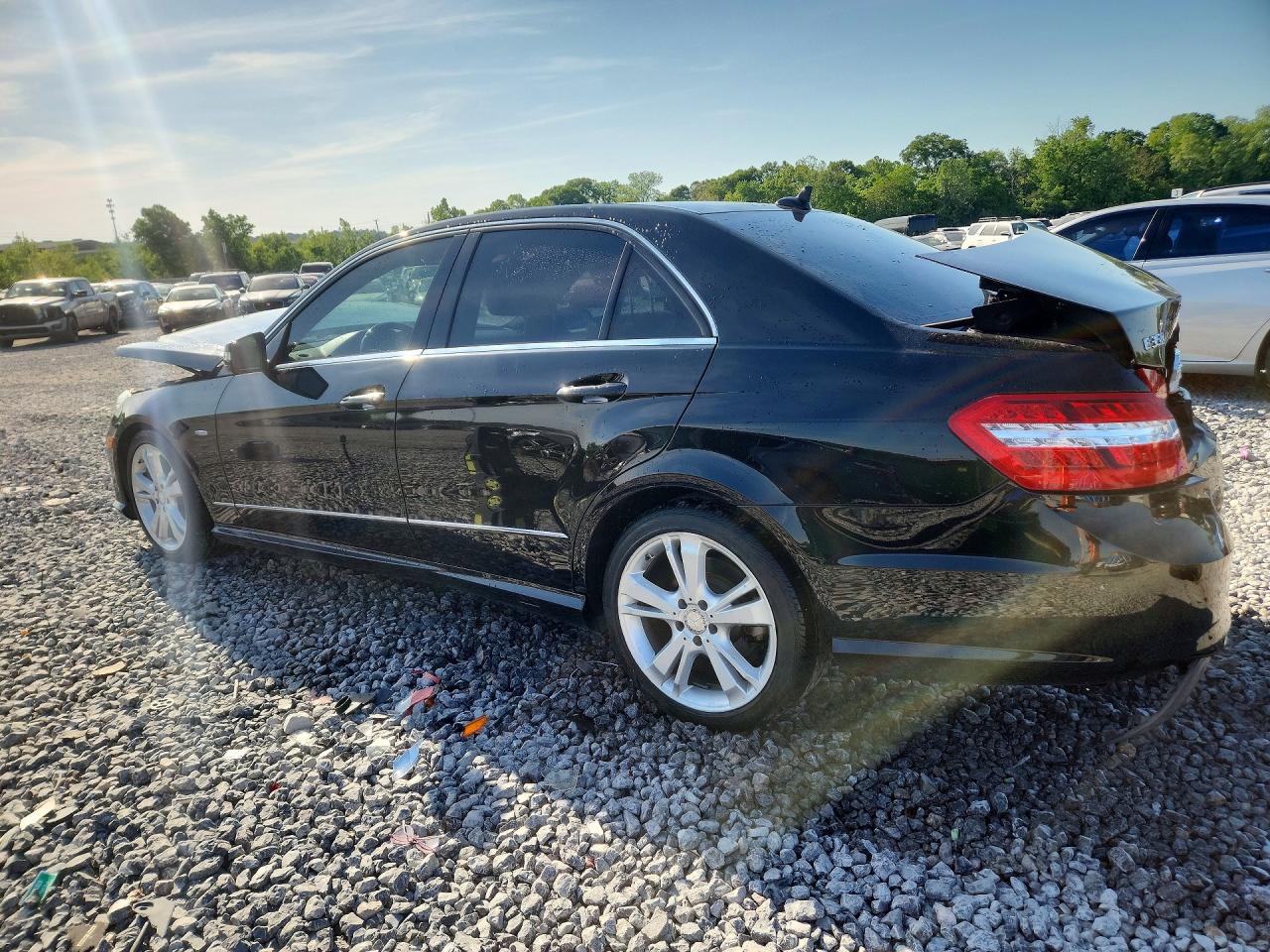 2012 Mercedes-benz E 350 Black vin: WDDHF5KB8CA640975