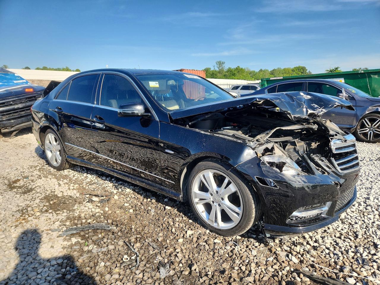 2012 Mercedes-benz E 350 Black vin: WDDHF5KB8CA640975
