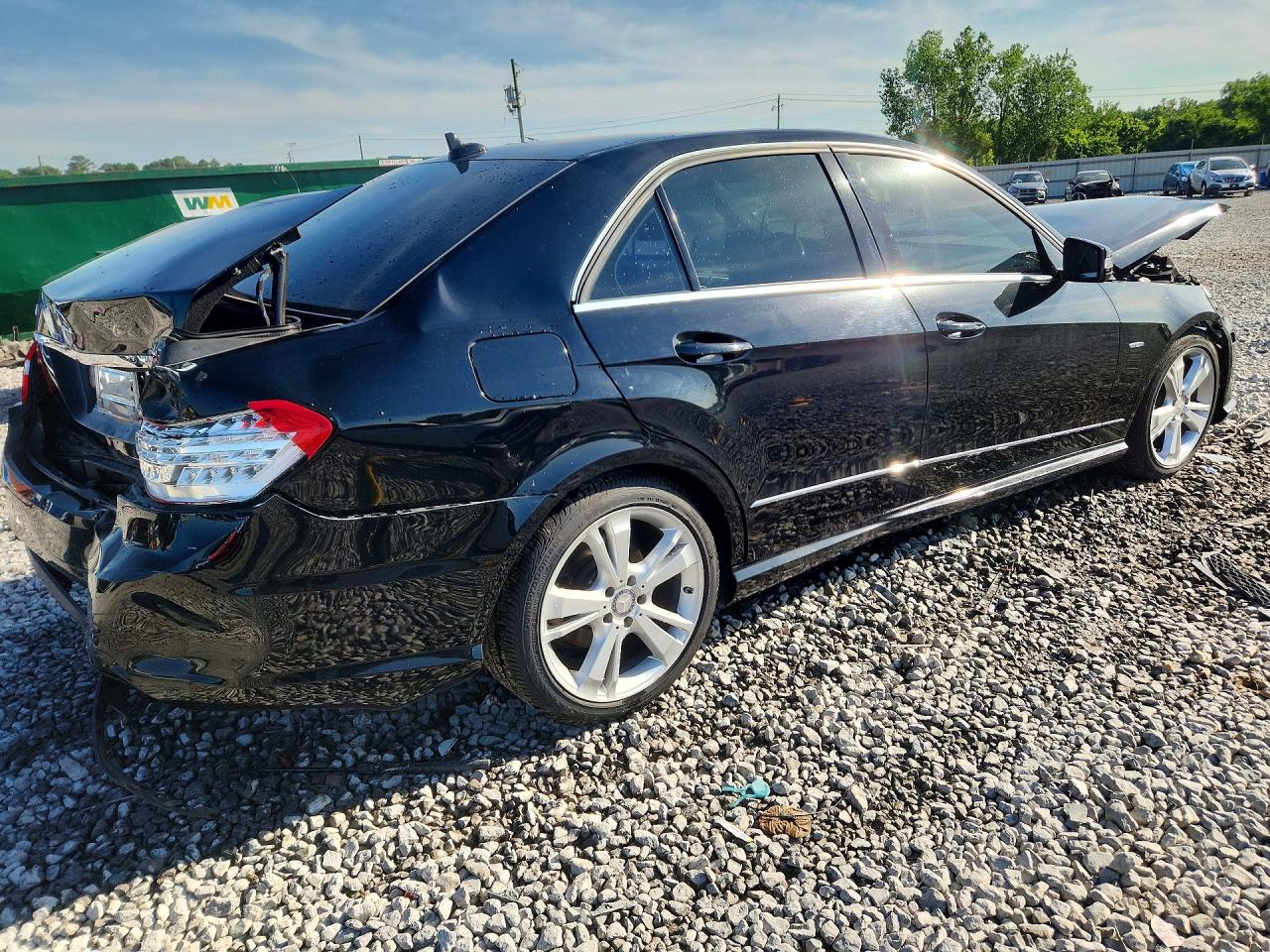 2012 Mercedes-benz E 350 Black vin: WDDHF5KB8CA640975