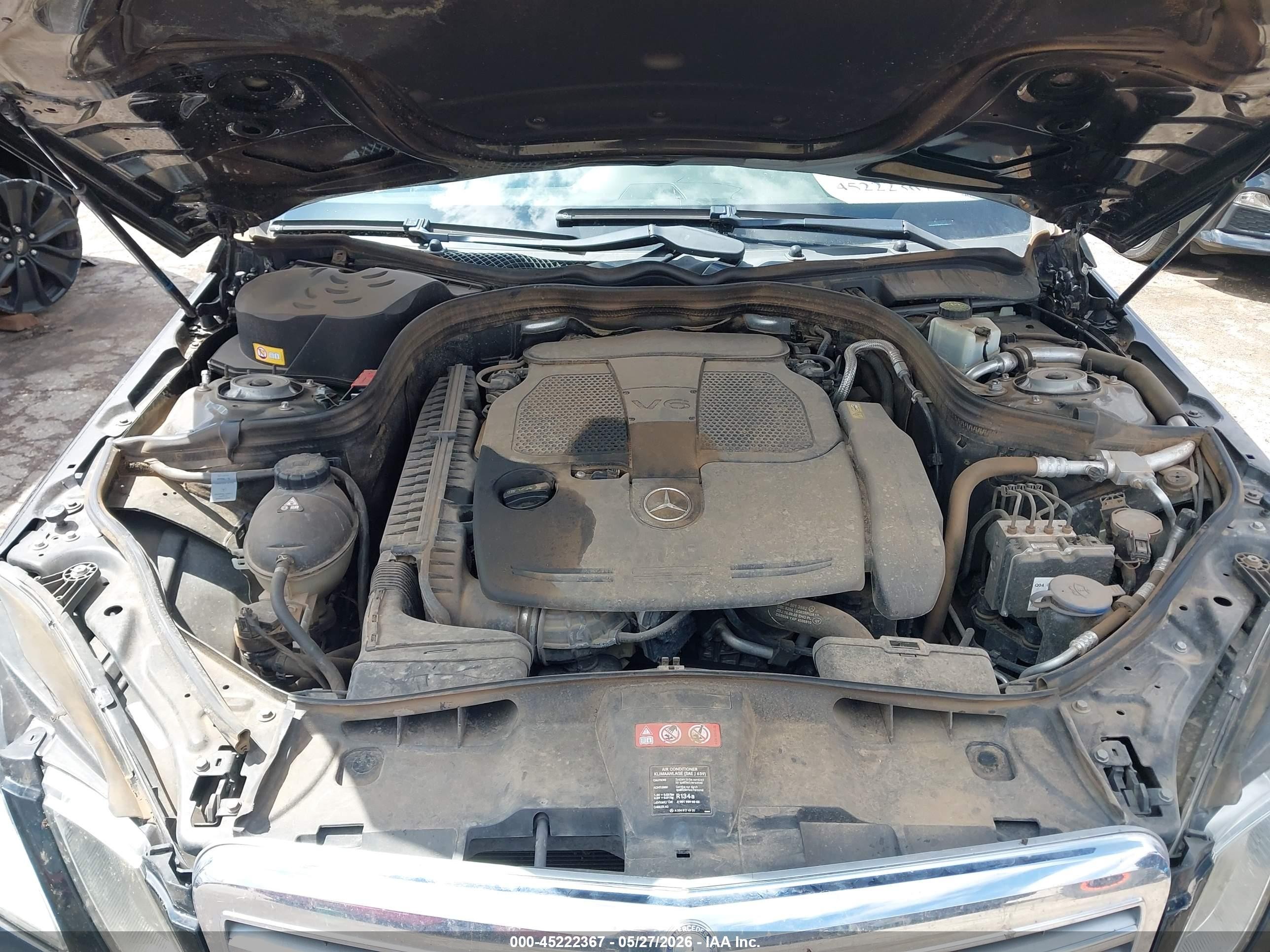 2013 Mercedes-benz E 350   Черный vin: WDDHF5KB8DA688817