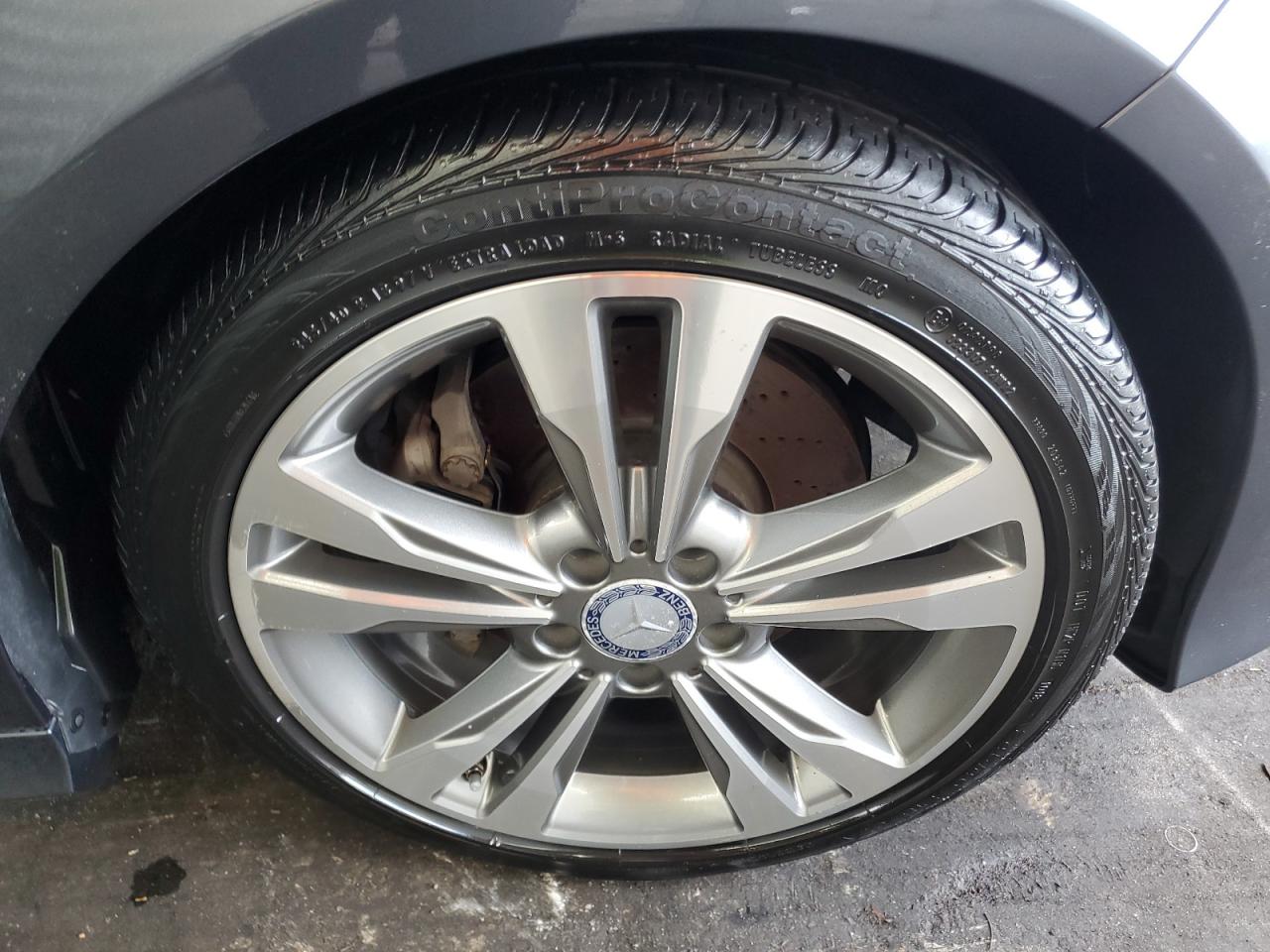 2014 Mercedes-benz E 350 Gray vin: WDDHF5KB8EA802154 Damage: Right Front Wheel, Previous Repair, Substandard Repair