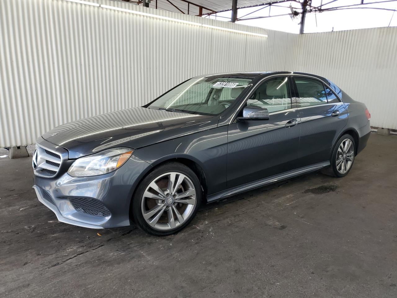 2014 Mercedes-benz E 350 Gray vin: WDDHF5KB8EA802154 Damage: Left Front Fender, Heavy Scratch, 1/8 To 1/2 Inch