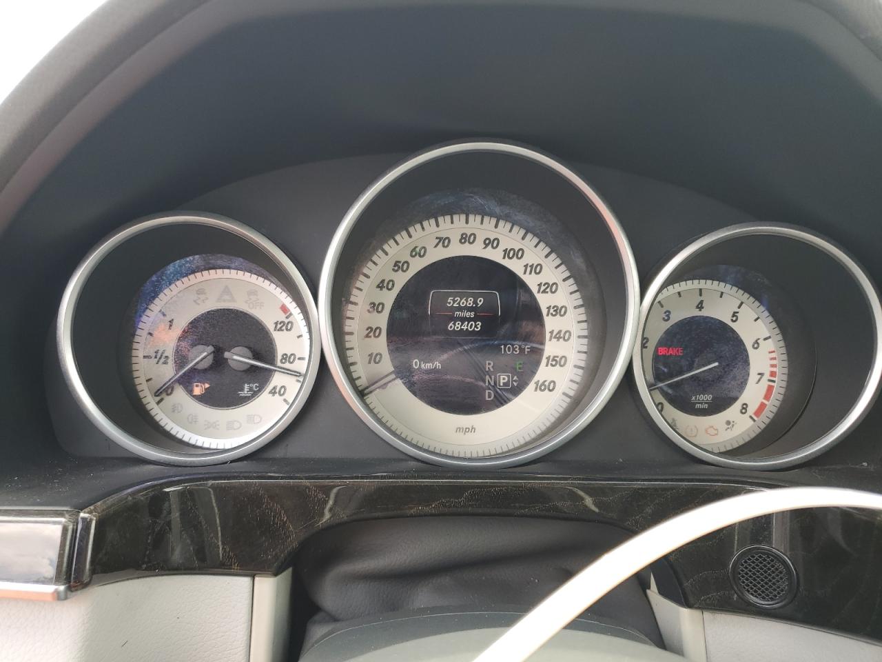 2014 Mercedes-benz E 350 Gray vin: WDDHF5KB8EA802154 Damage: Warning Light - Engine, On, Unacceptable