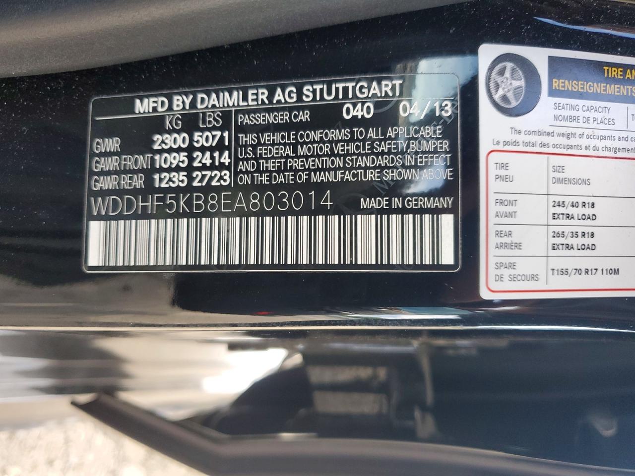 2014 Mercedes-benz E 350 Black vin: WDDHF5KB8EA803014