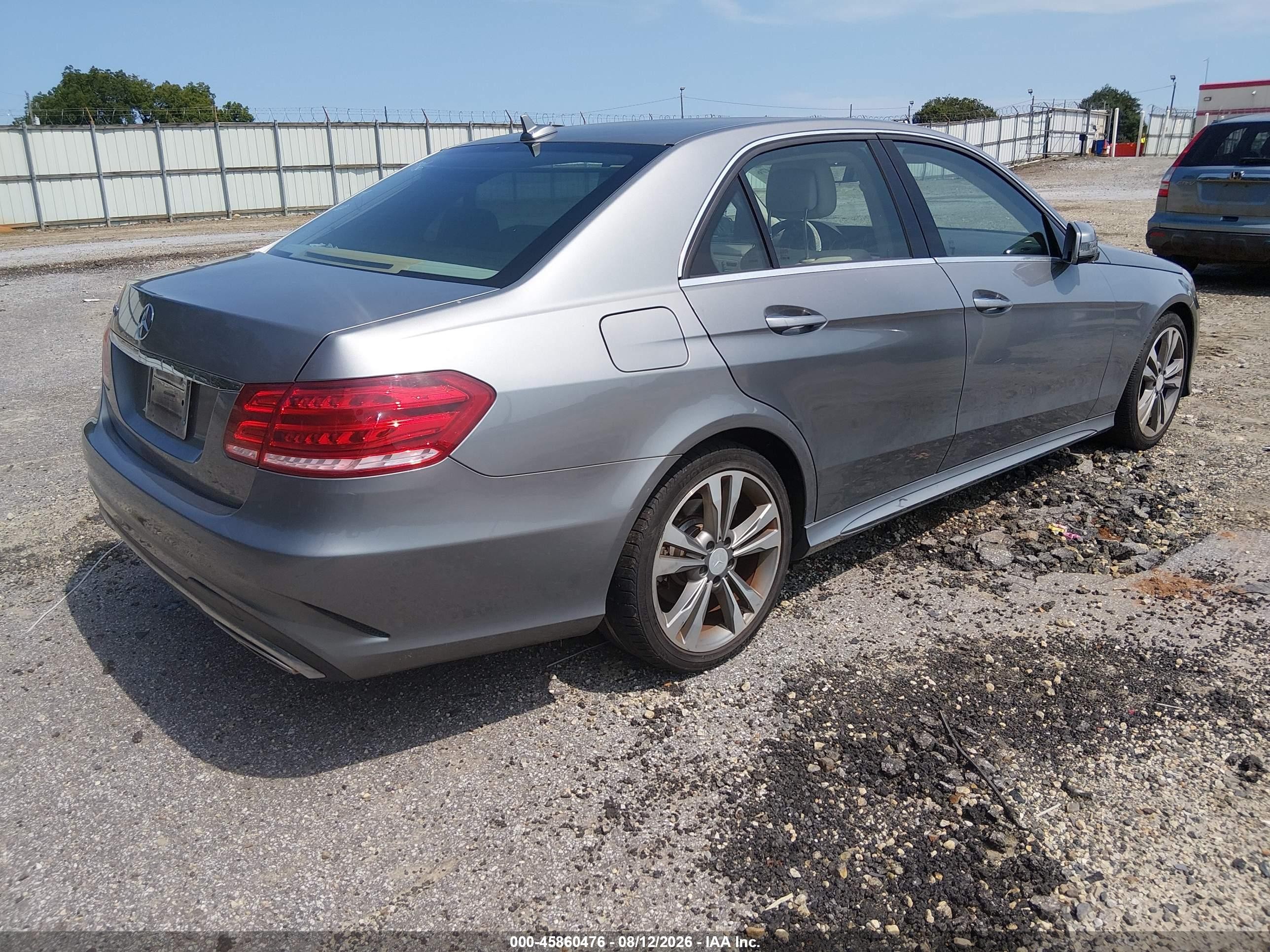 2014 Mercedes-benz E 350   Gray vin: WDDHF5KB8EA810786