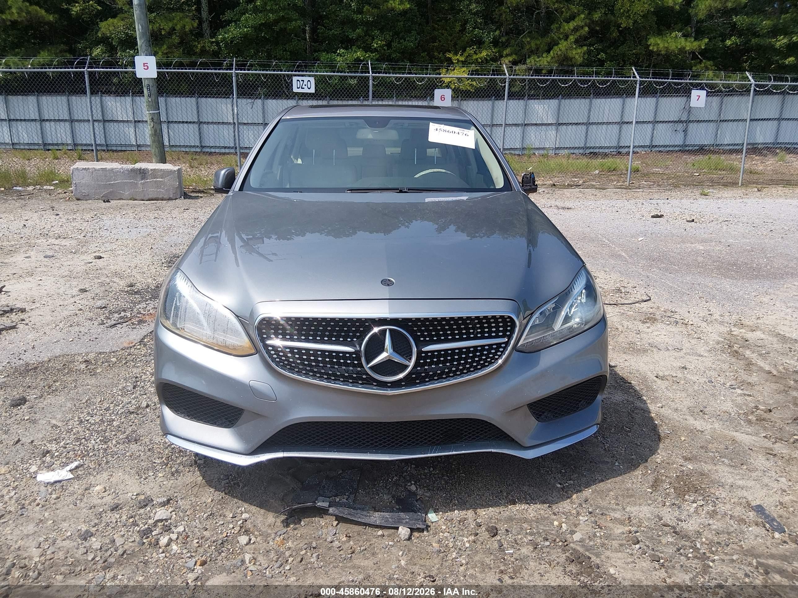 2014 Mercedes-benz E 350   Gray vin: WDDHF5KB8EA810786
