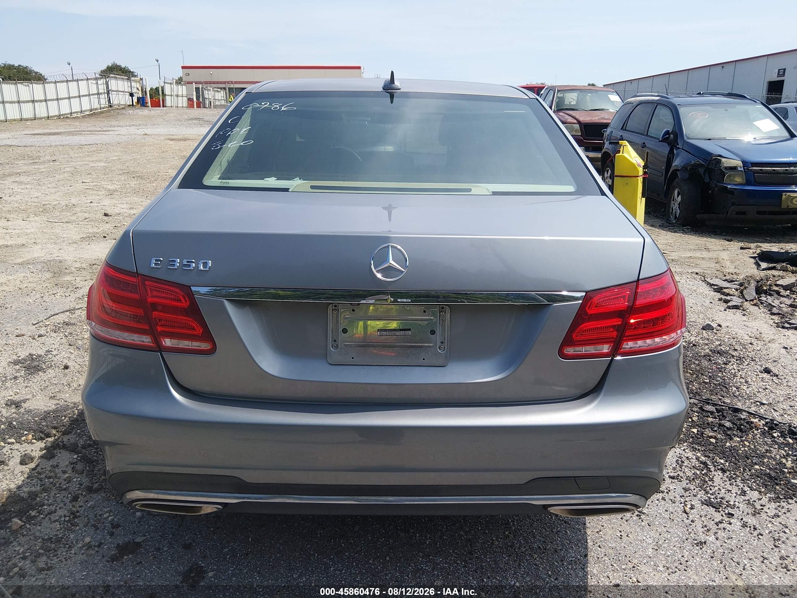 2014 Mercedes-benz E 350   Gray vin: WDDHF5KB8EA810786