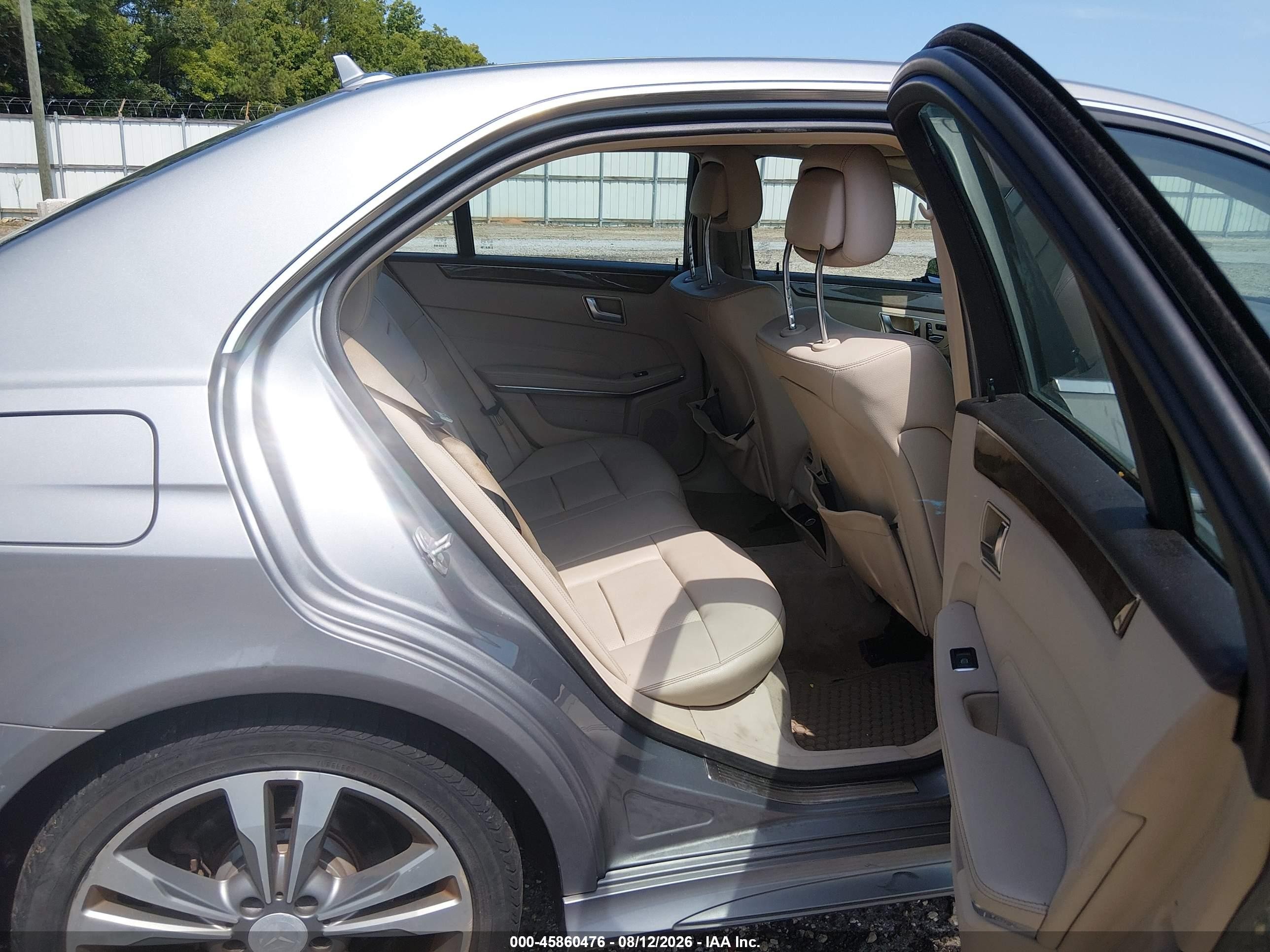 2014 Mercedes-benz E 350   Gray vin: WDDHF5KB8EA810786