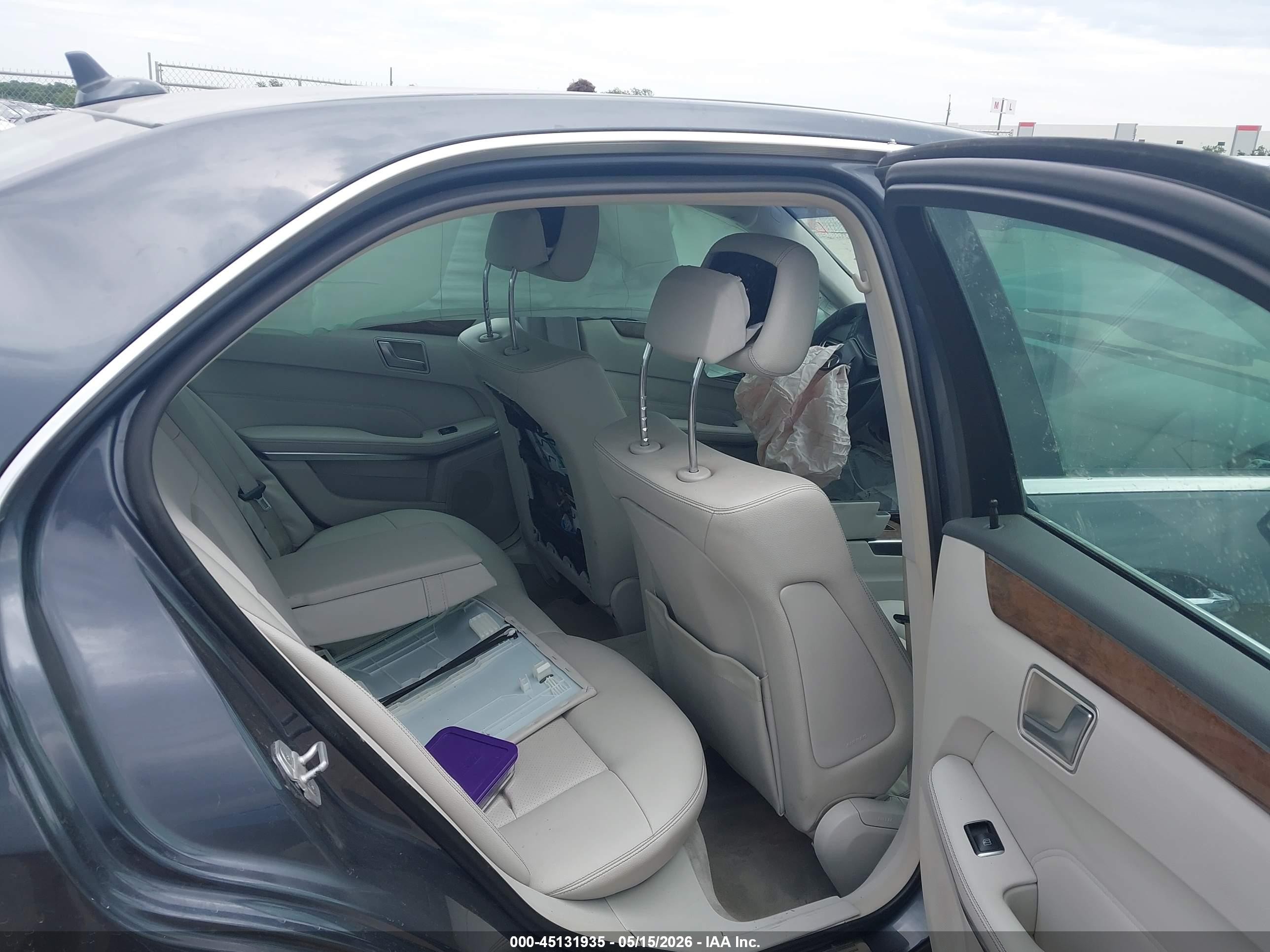 2014 Mercedes-benz E 350 Gray vin: WDDHF5KB8EA832982