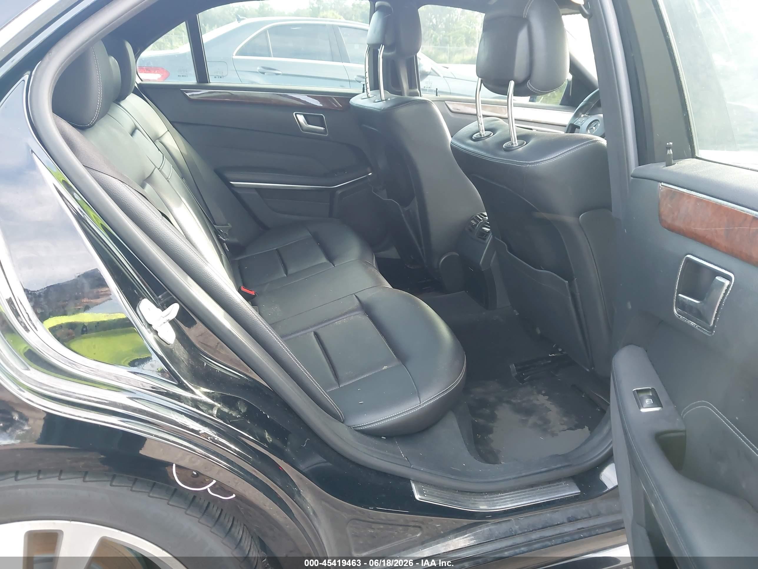 2014 Mercedes-benz E 350   Черный vin: WDDHF5KB8EA842783