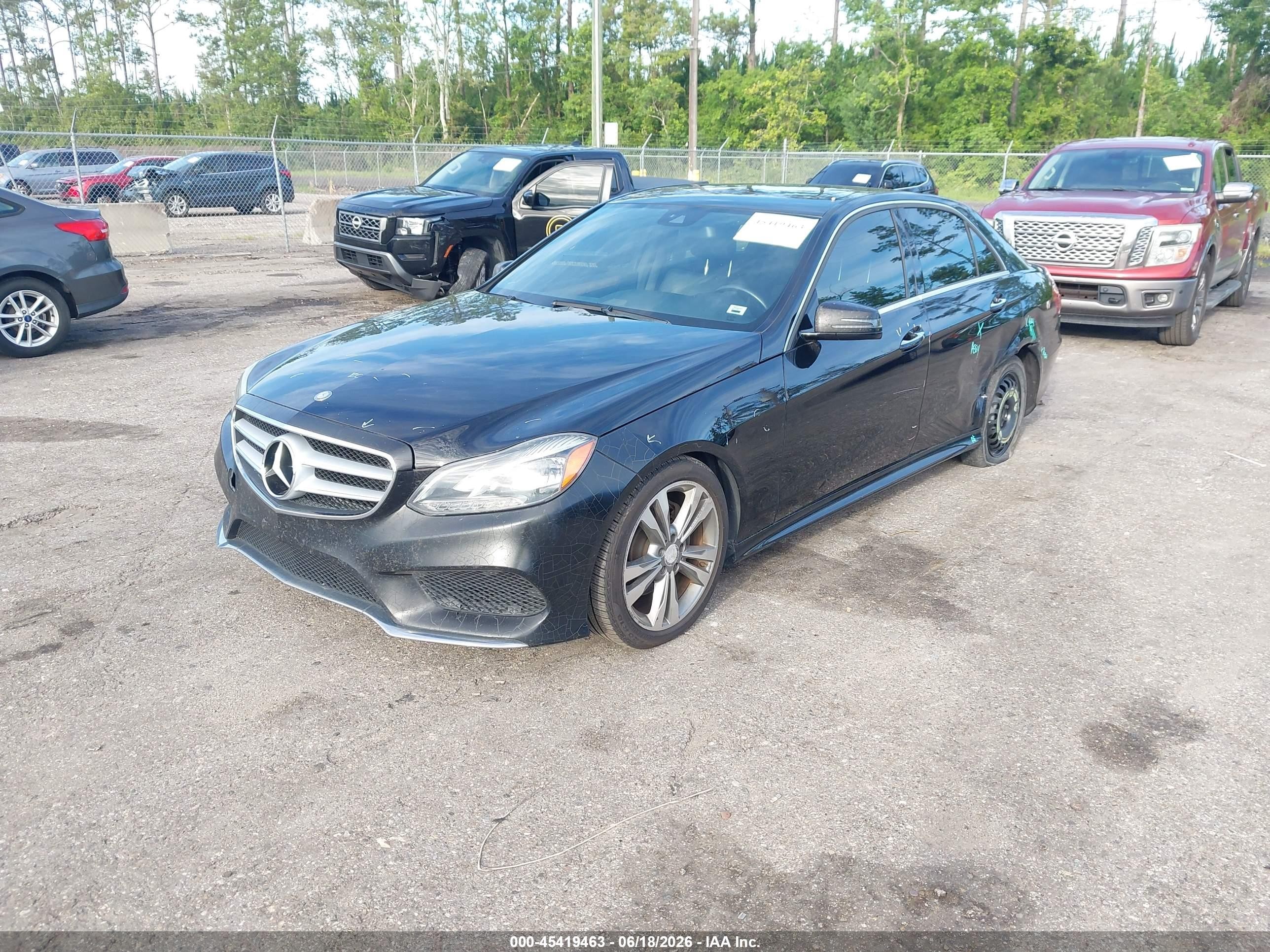 2014 Mercedes-benz E 350   Черный vin: WDDHF5KB8EA842783