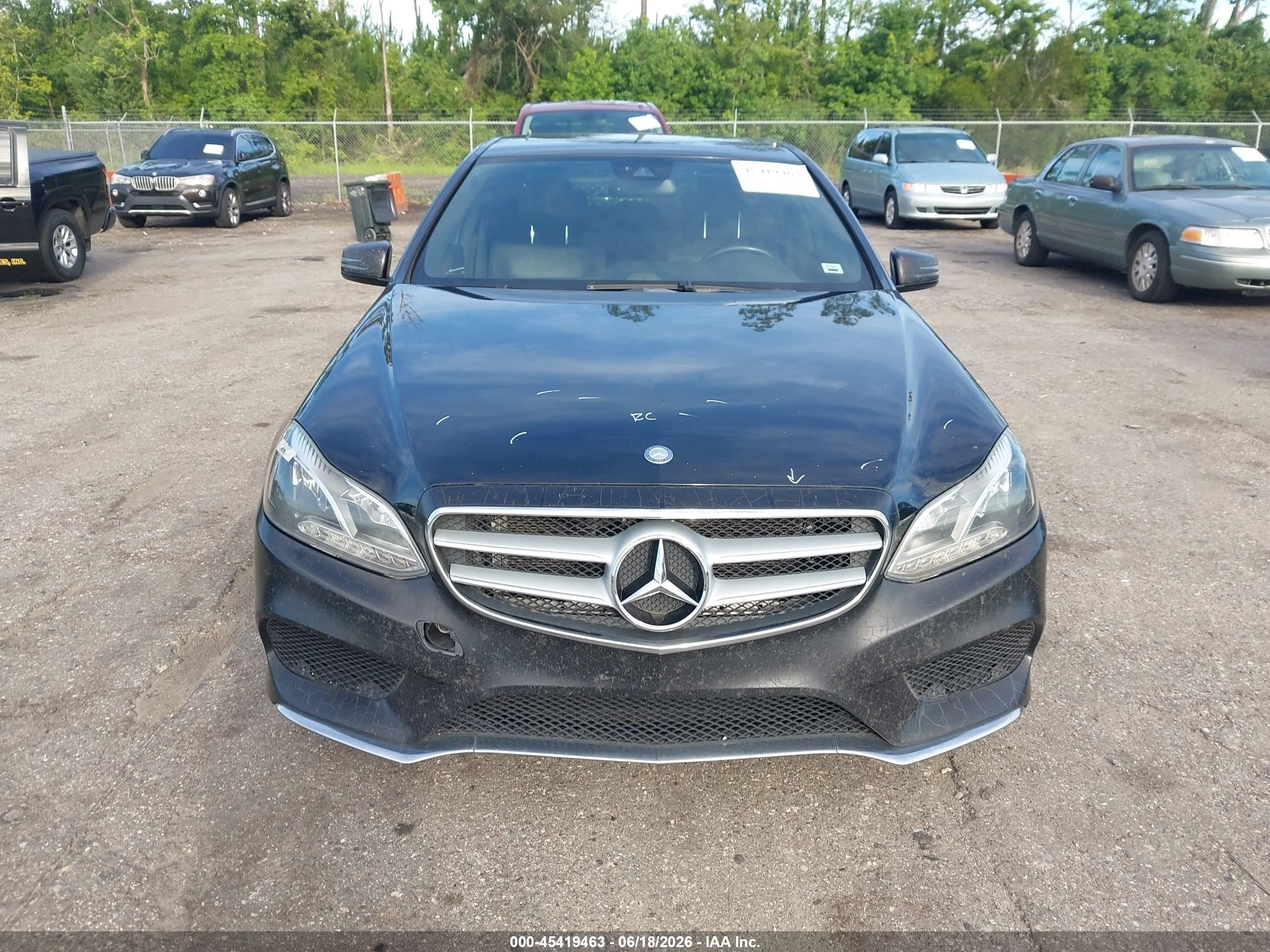 2014 Mercedes-benz E 350   Черный vin: WDDHF5KB8EA842783