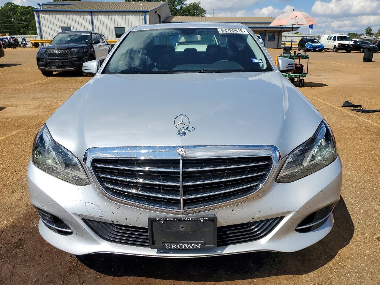 2014 Mercedes-benz E 350 Silver vin: WDDHF5KB8EA898514