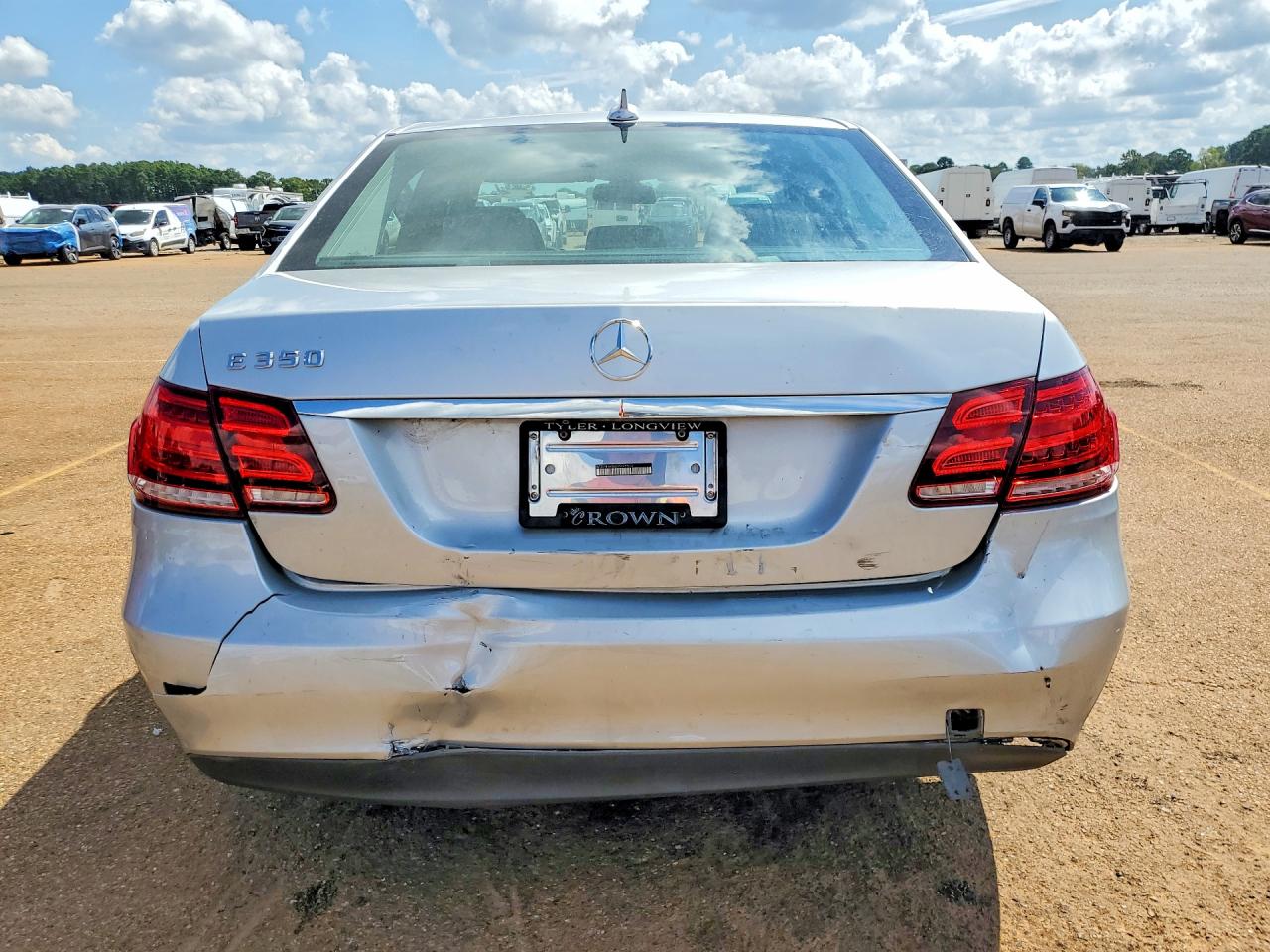 2014 Mercedes-benz E 350 Silver vin: WDDHF5KB8EA898514