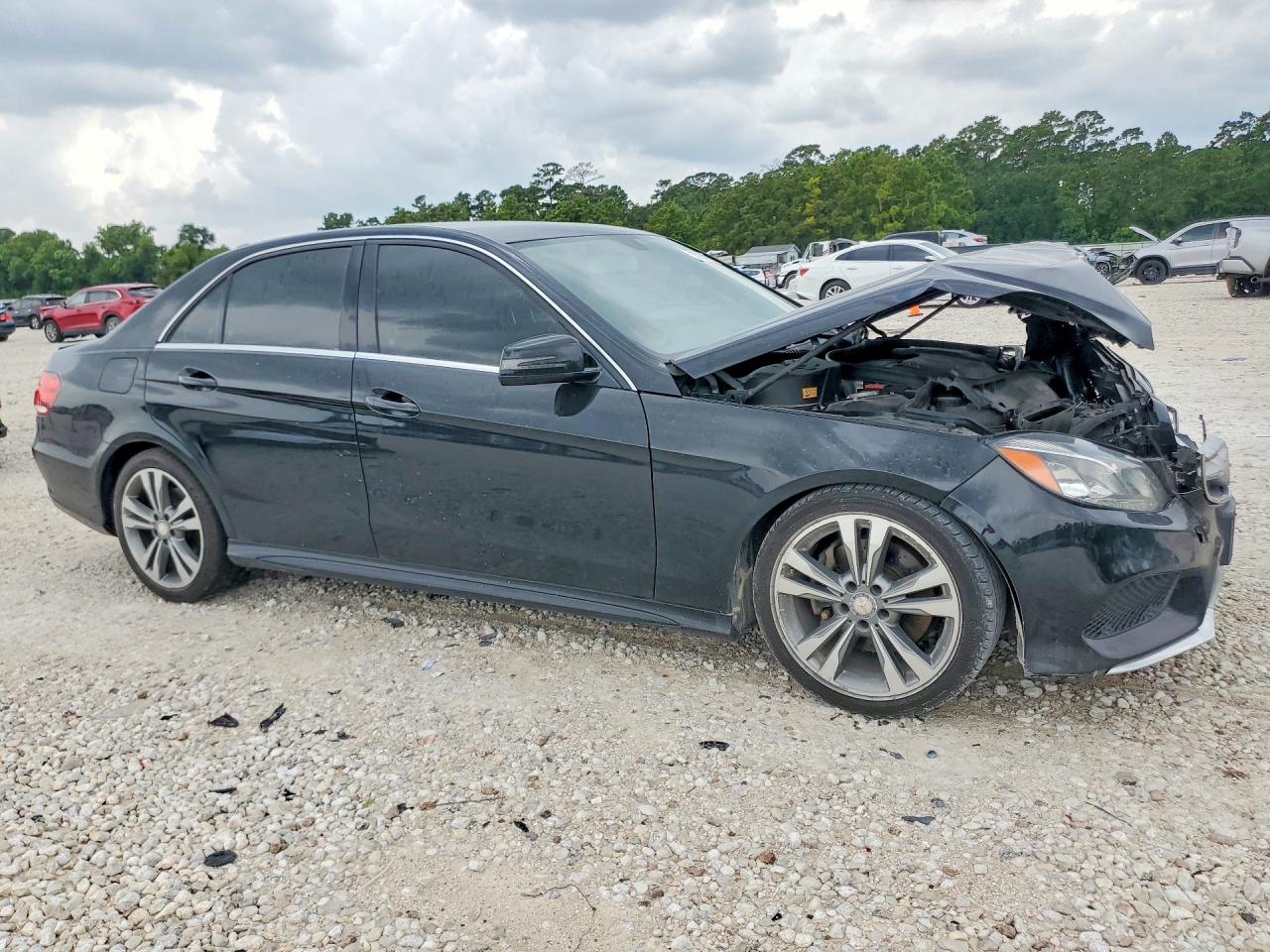 2014 Mercedes-benz E 350 Black vin: WDDHF5KB8EA914002