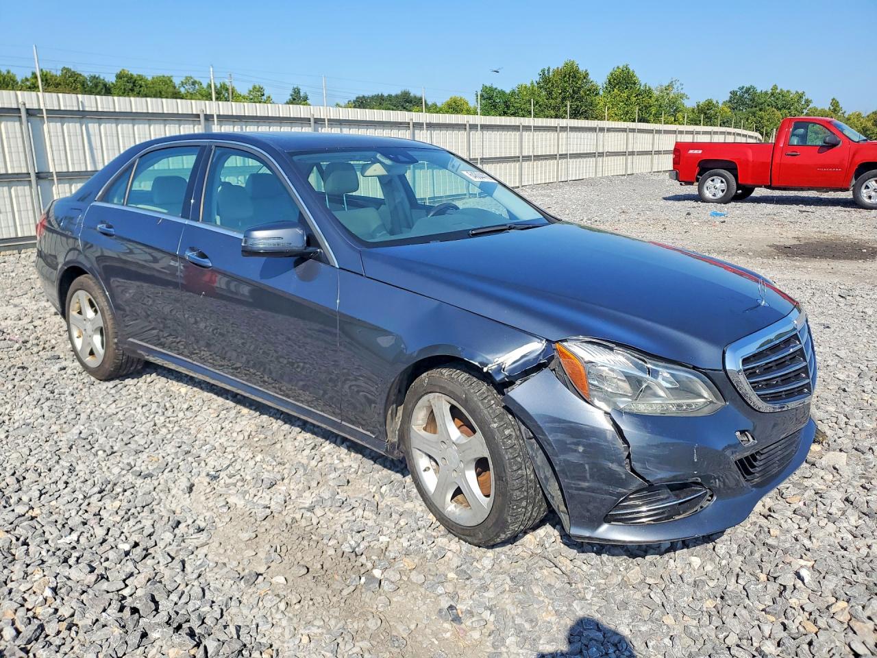 2014 Mercedes-benz E 350 Blue vin: WDDHF5KB8EA963684