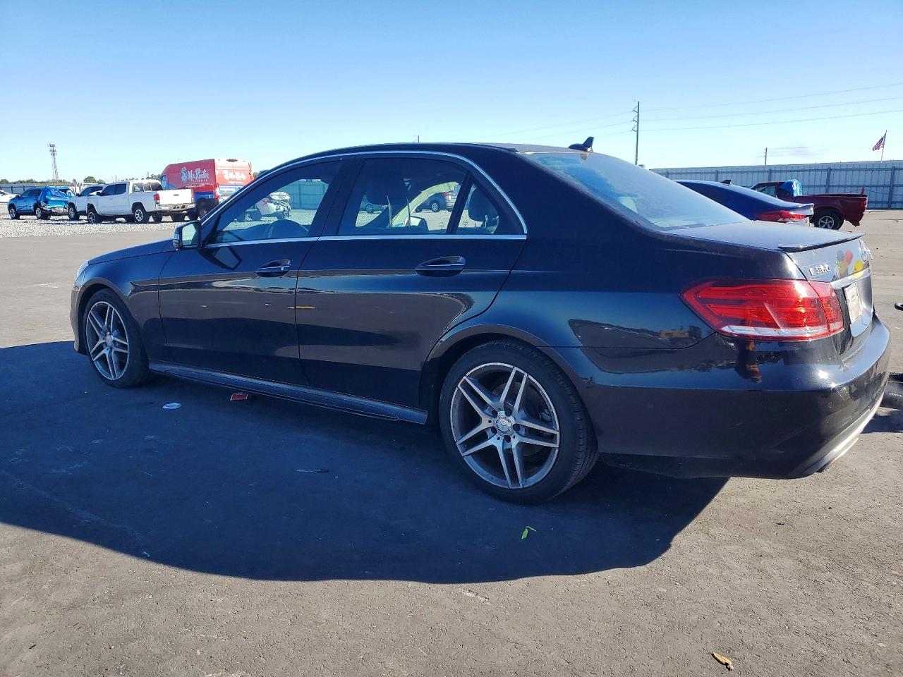 2014 Mercedes-benz E 350 Black vin: WDDHF5KB8EA996829