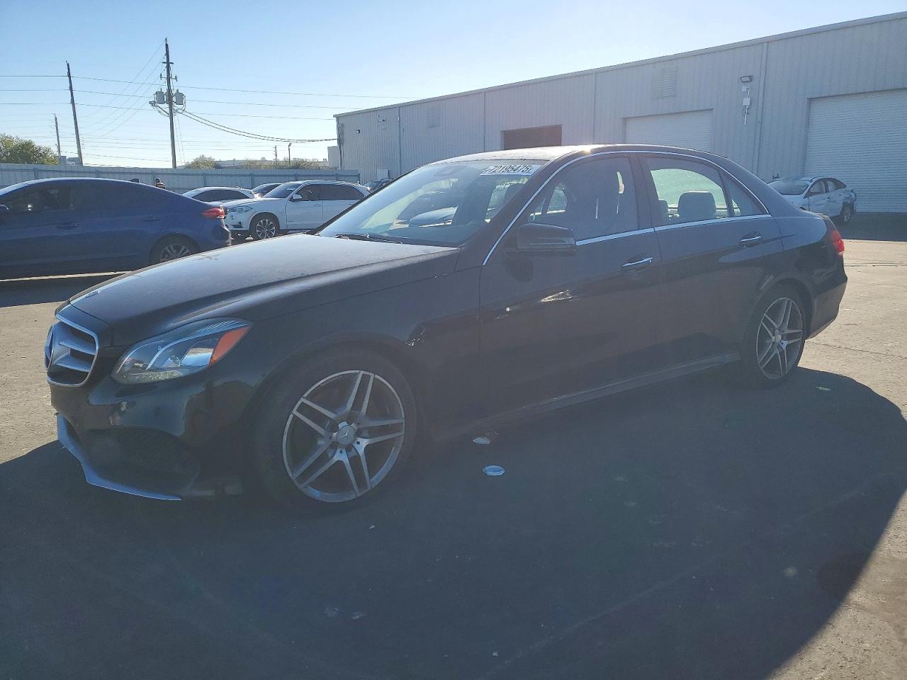 2014 Mercedes-benz E 350 Black vin: WDDHF5KB8EA996829