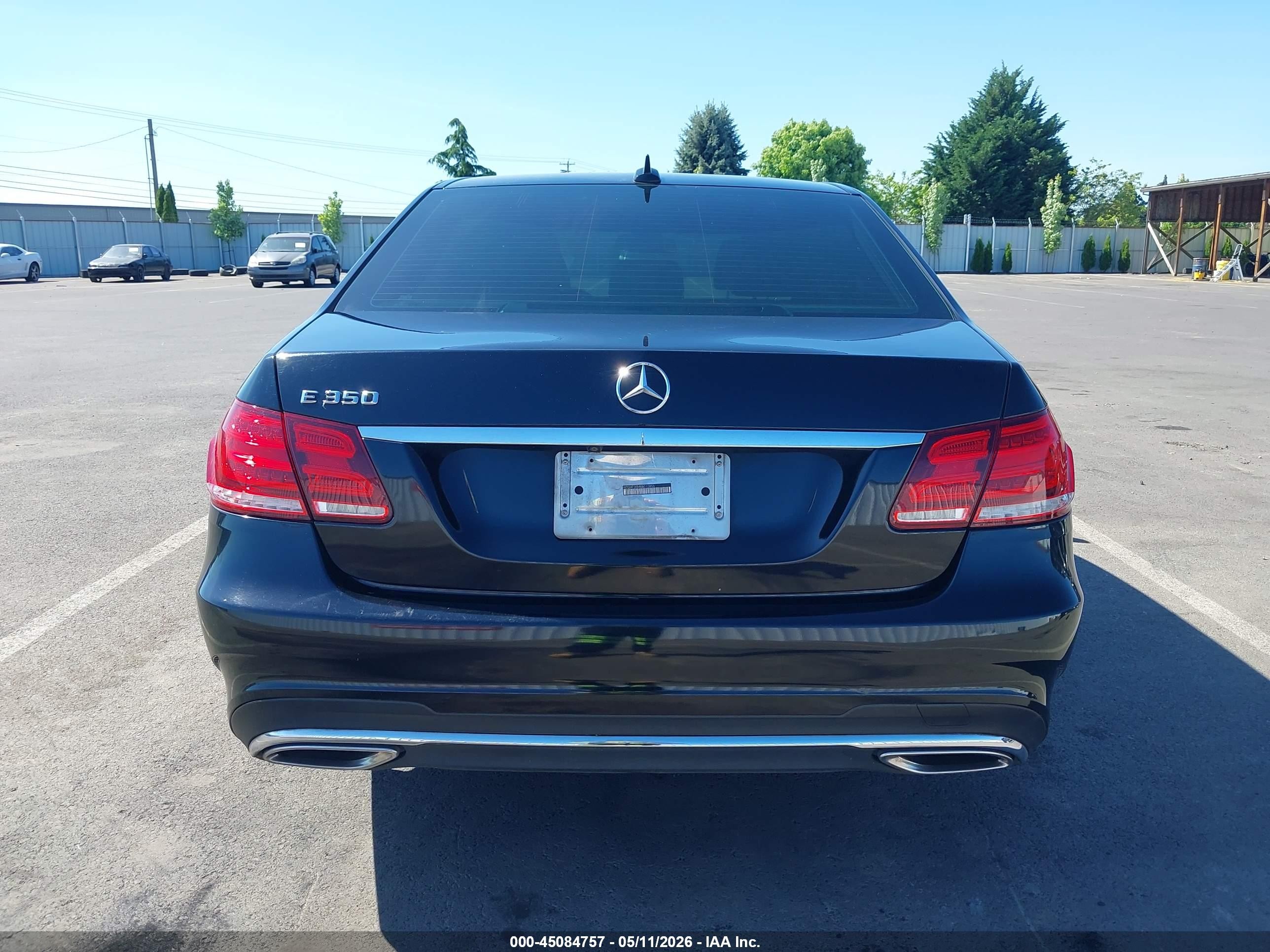 2014 Mercedes-benz E 350   Black vin: WDDHF5KB8EB010855