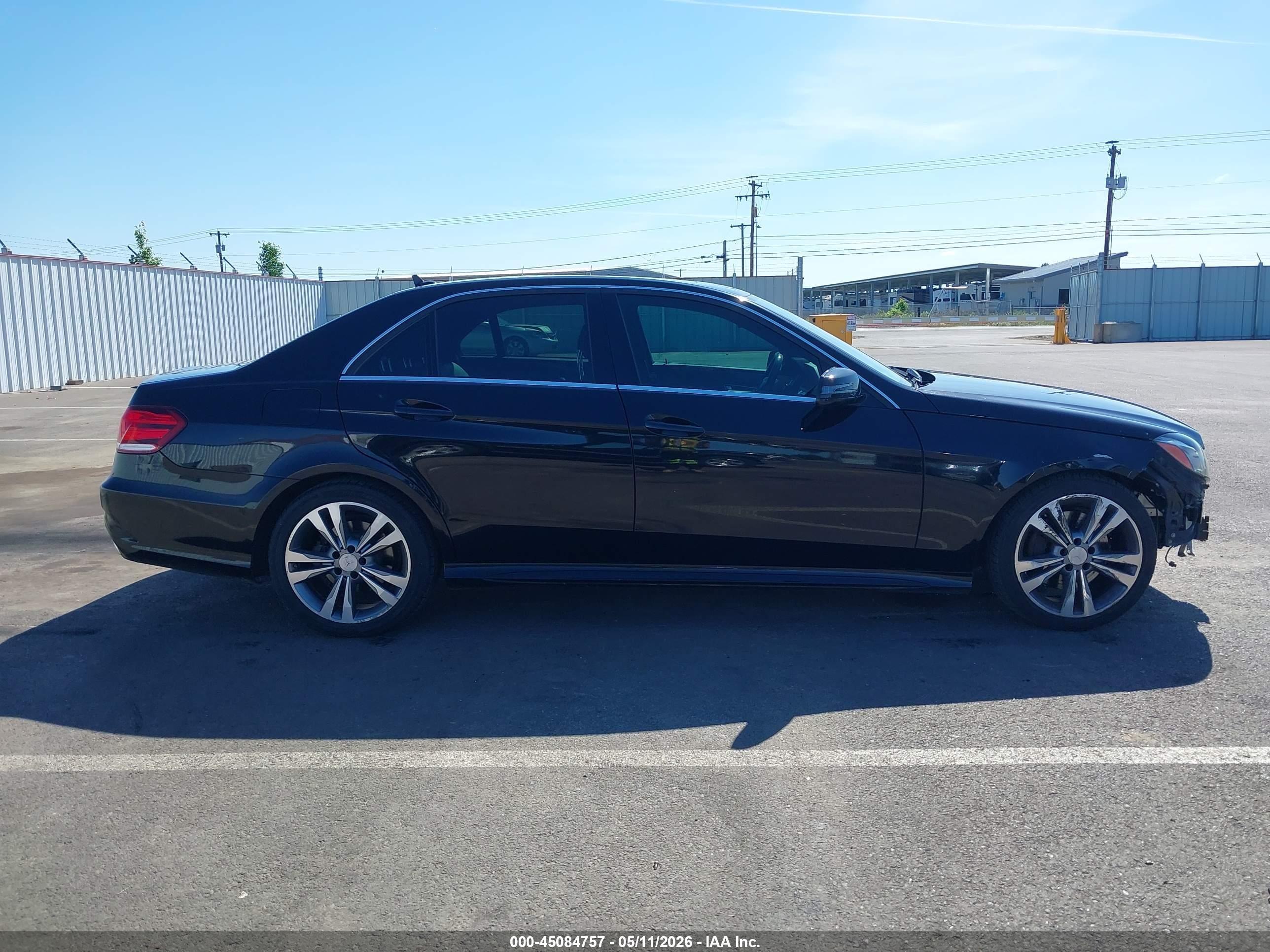 2014 Mercedes-benz E 350   Black vin: WDDHF5KB8EB010855