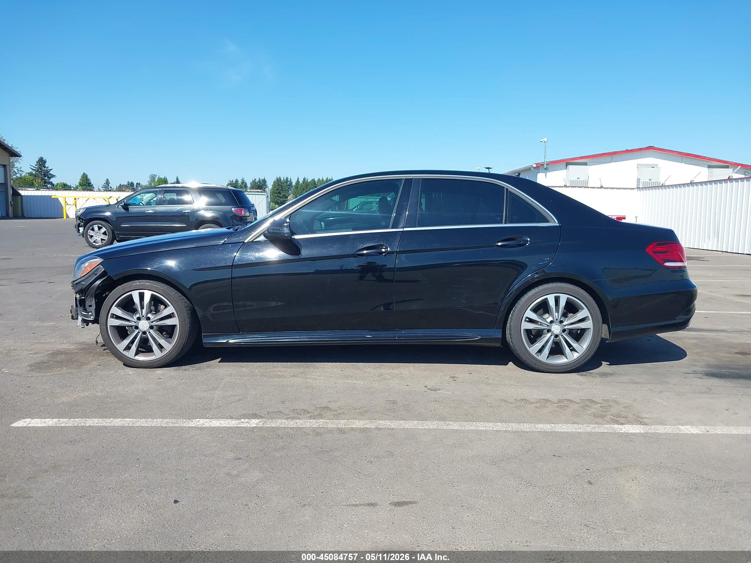 2014 Mercedes-benz E 350   Black vin: WDDHF5KB8EB010855