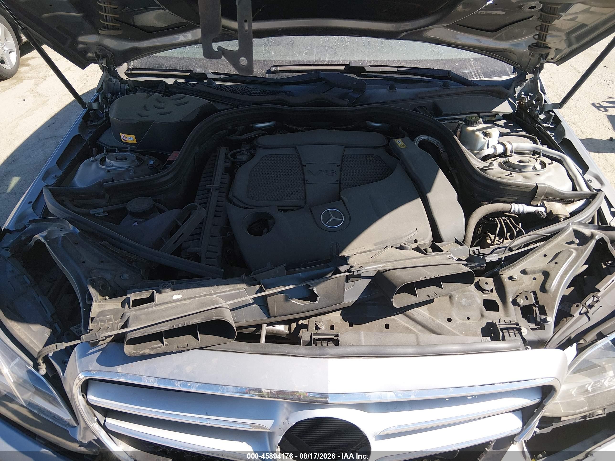 2014 Mercedes-benz E 350   Silver vin: WDDHF5KB8EB014386