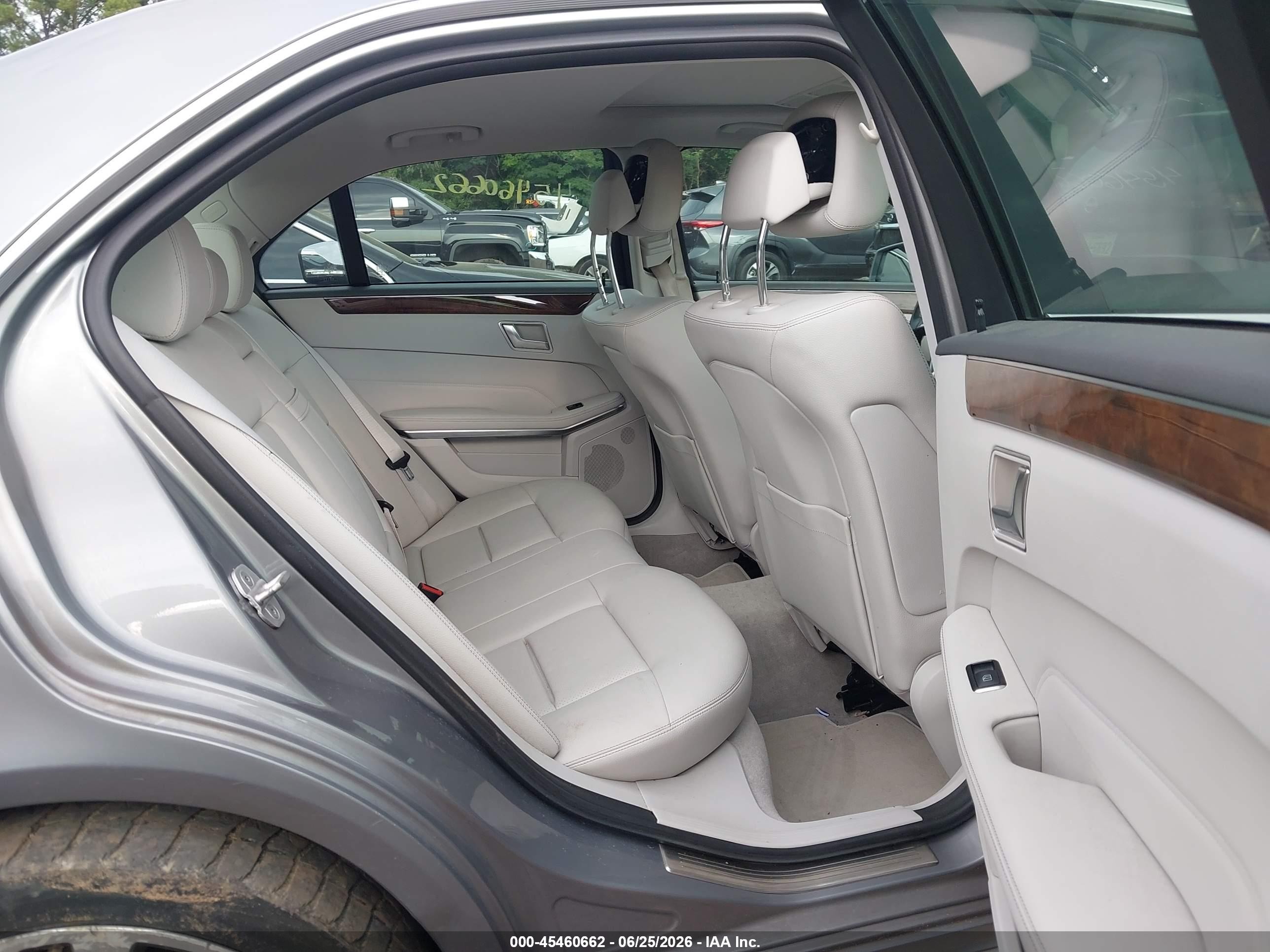 2014 Mercedes-benz E 350   Silver vin: WDDHF5KB8EB055679
