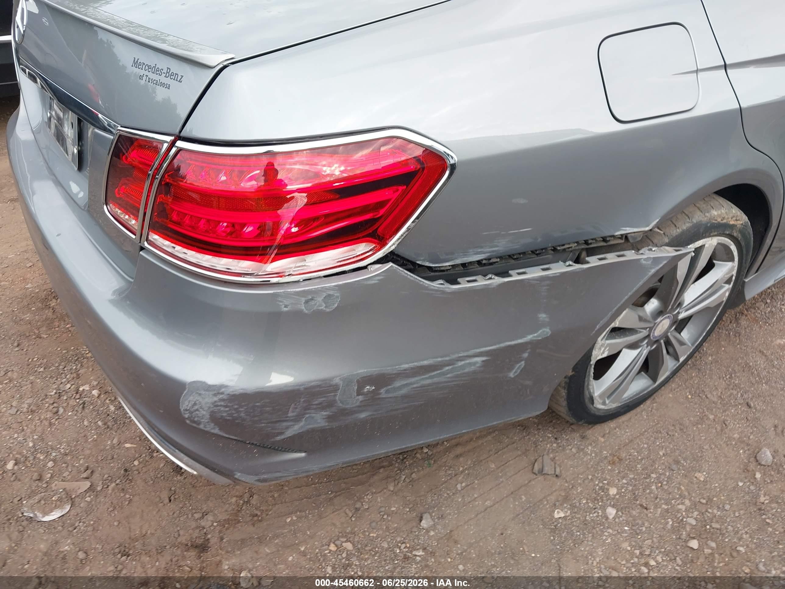 2014 Mercedes-benz E 350   Silver vin: WDDHF5KB8EB055679