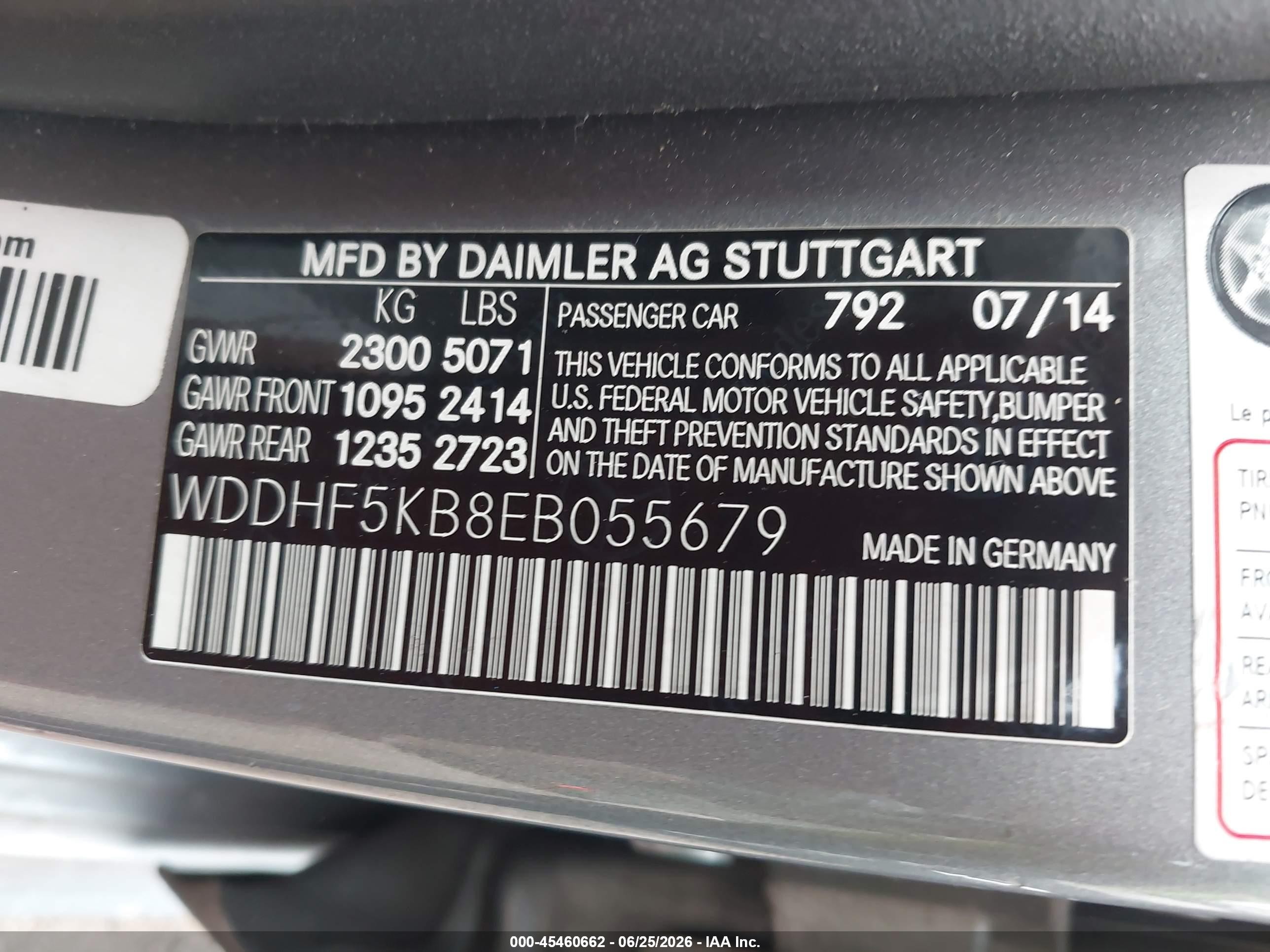 2014 Mercedes-benz E 350   Silver vin: WDDHF5KB8EB055679