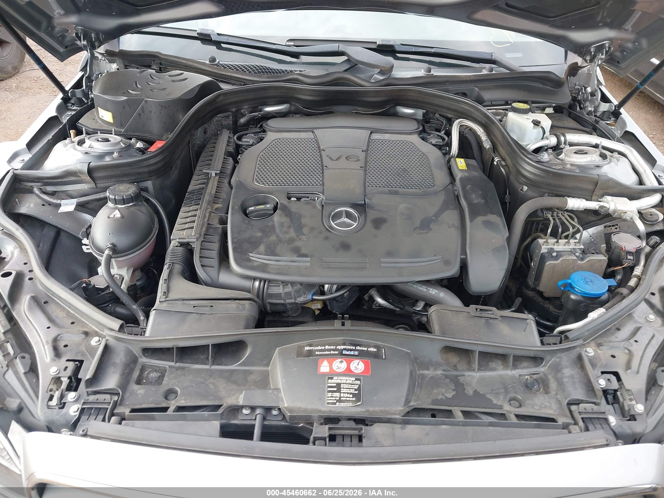 2014 Mercedes-benz E 350   Silver vin: WDDHF5KB8EB055679