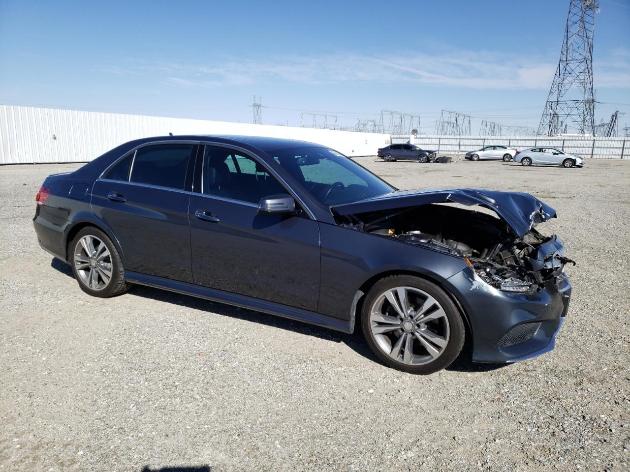 2016 Mercedes-benz E 350 Gray vin: WDDHF5KB8GB175310