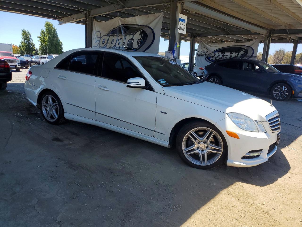 2012 Mercedes-benz E 350 White vin: WDDHF5KB9CA568670