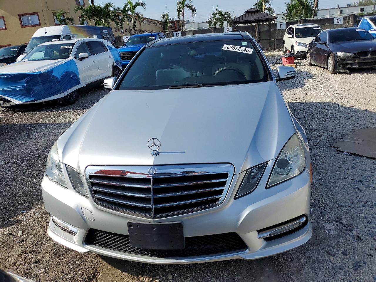 2012 Mercedes-benz E 350 Silver vin: WDDHF5KB9CA631881