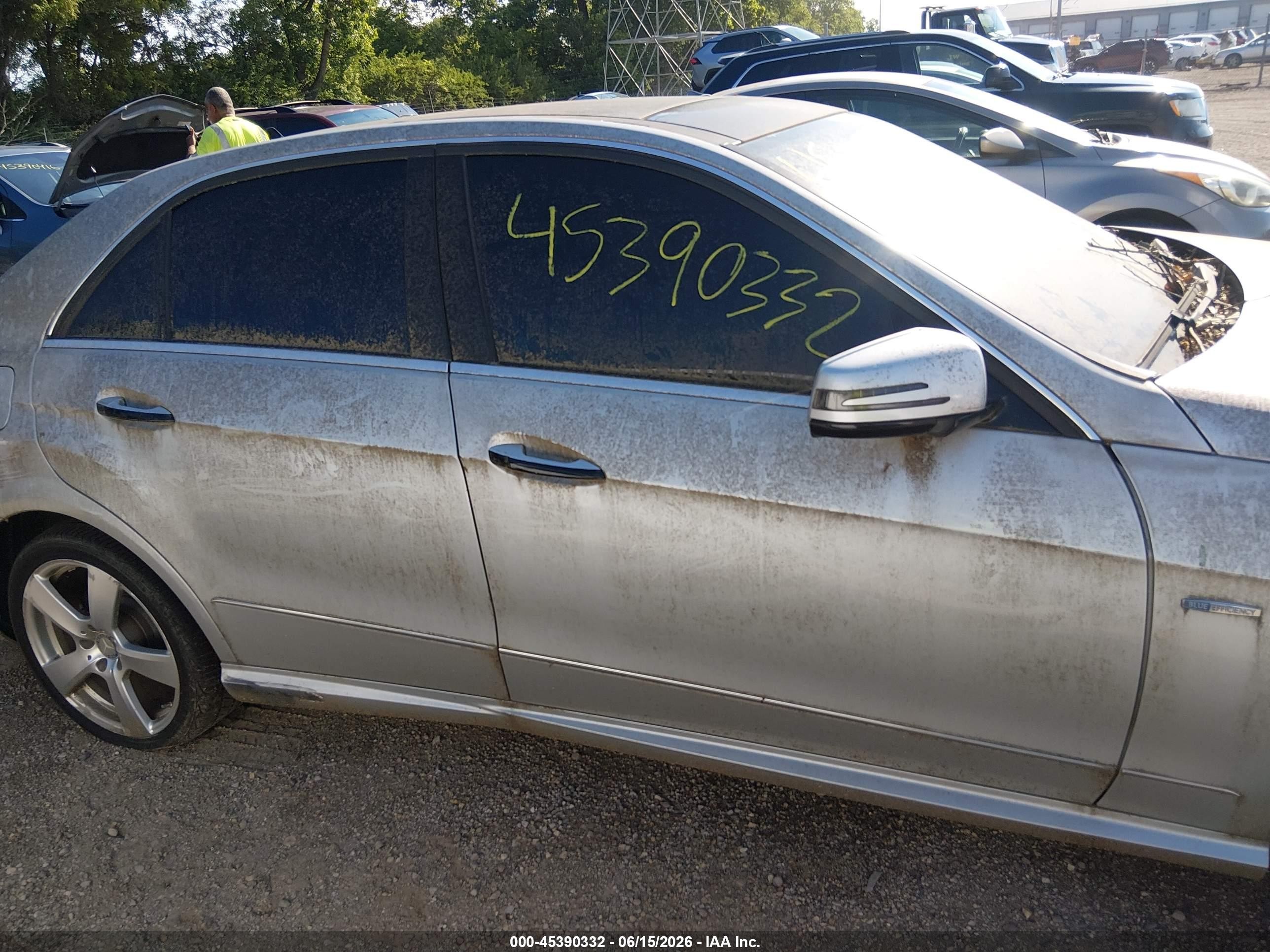 2012 Mercedes-benz E 350 Silver vin: WDDHF5KB9CA637440