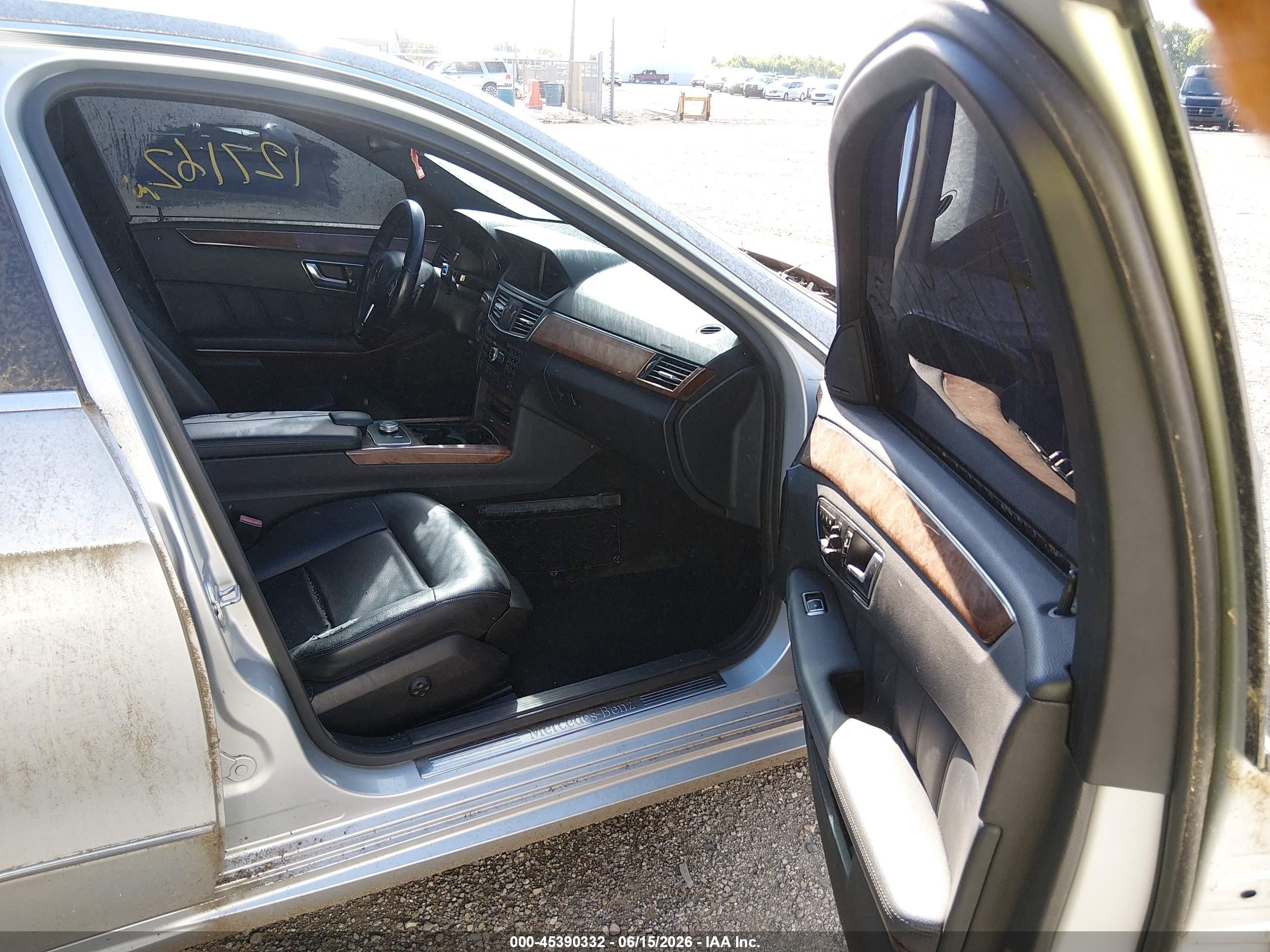 2012 Mercedes-benz E 350 Silver vin: WDDHF5KB9CA637440