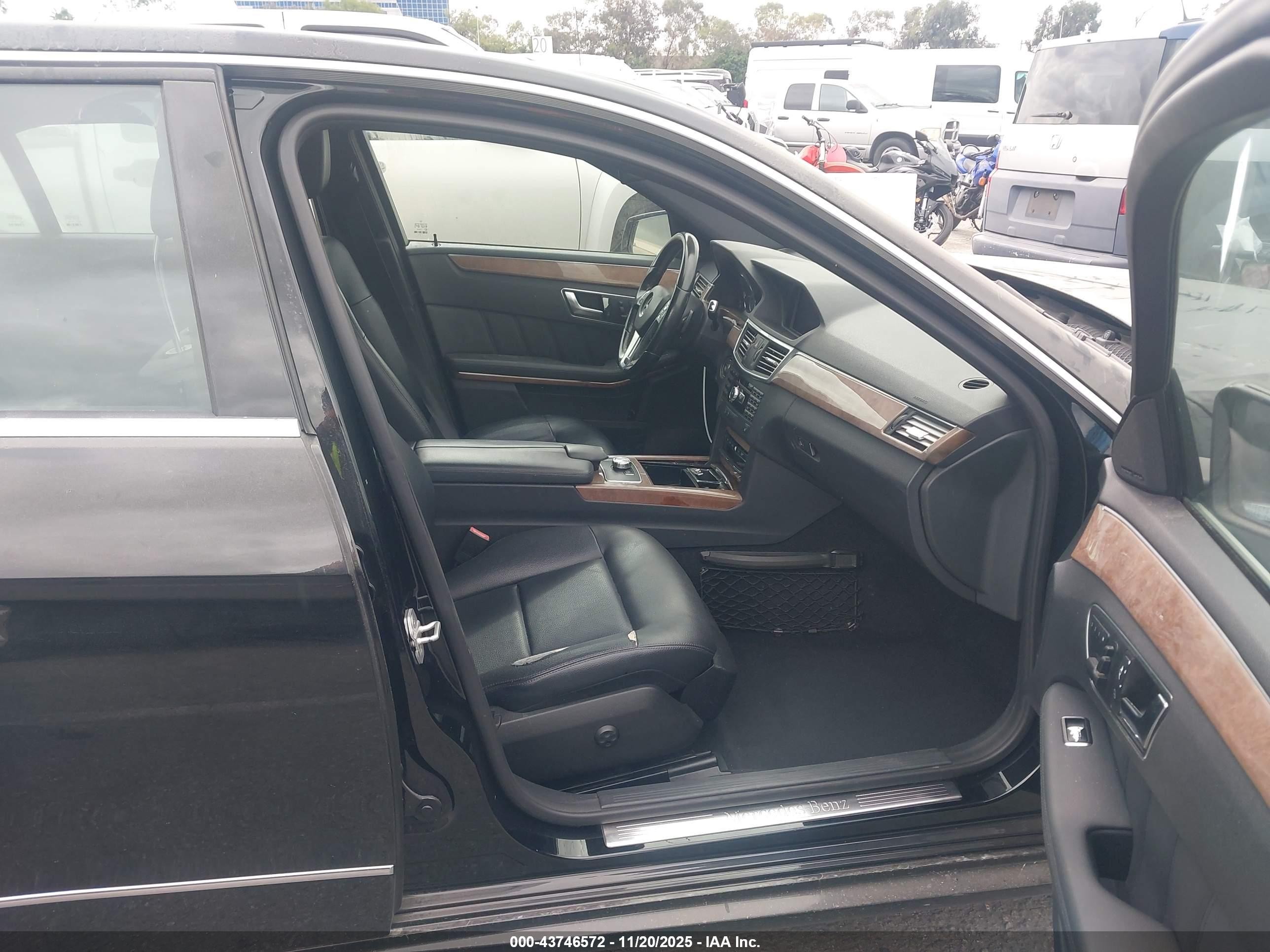 2013 Mercedes-benz E 350   Черный vin: WDDHF5KB9DA709562