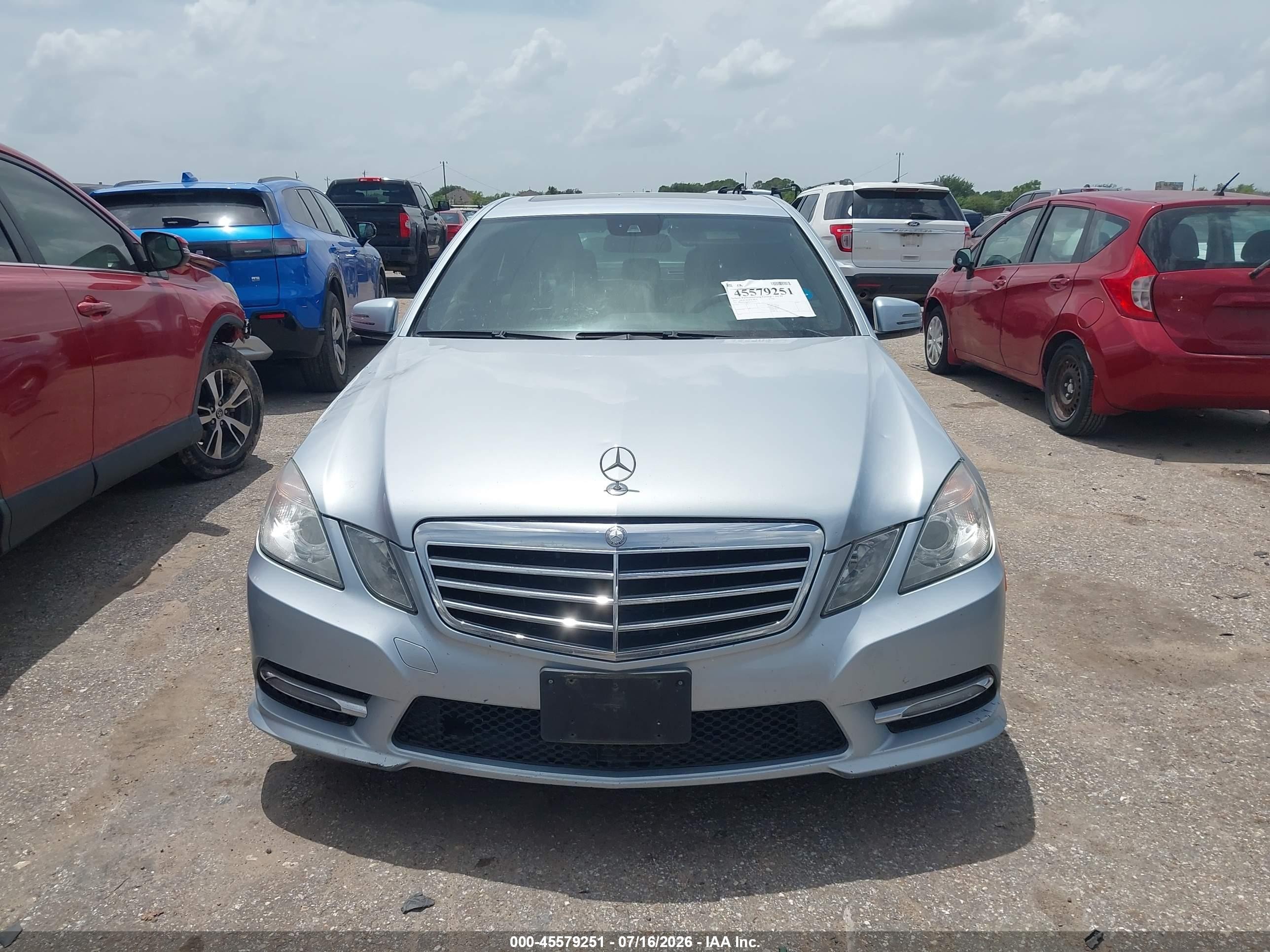 2013 Mercedes-benz E 350   Синий vin: WDDHF5KB9DA725759
