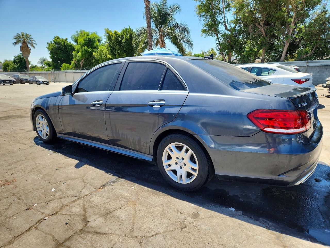 2014 Mercedes-benz E 350 Blue vin: WDDHF5KB9EA778933