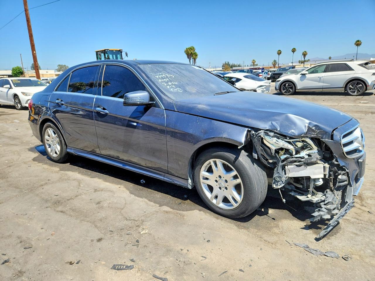 2014 Mercedes-benz E 350 Blue vin: WDDHF5KB9EA778933