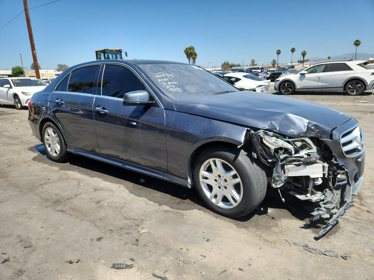 2014 Mercedes-benz E 350 Blue vin: WDDHF5KB9EA778933 Damage: Right Front Fender, Severe Damage, Replacement Required