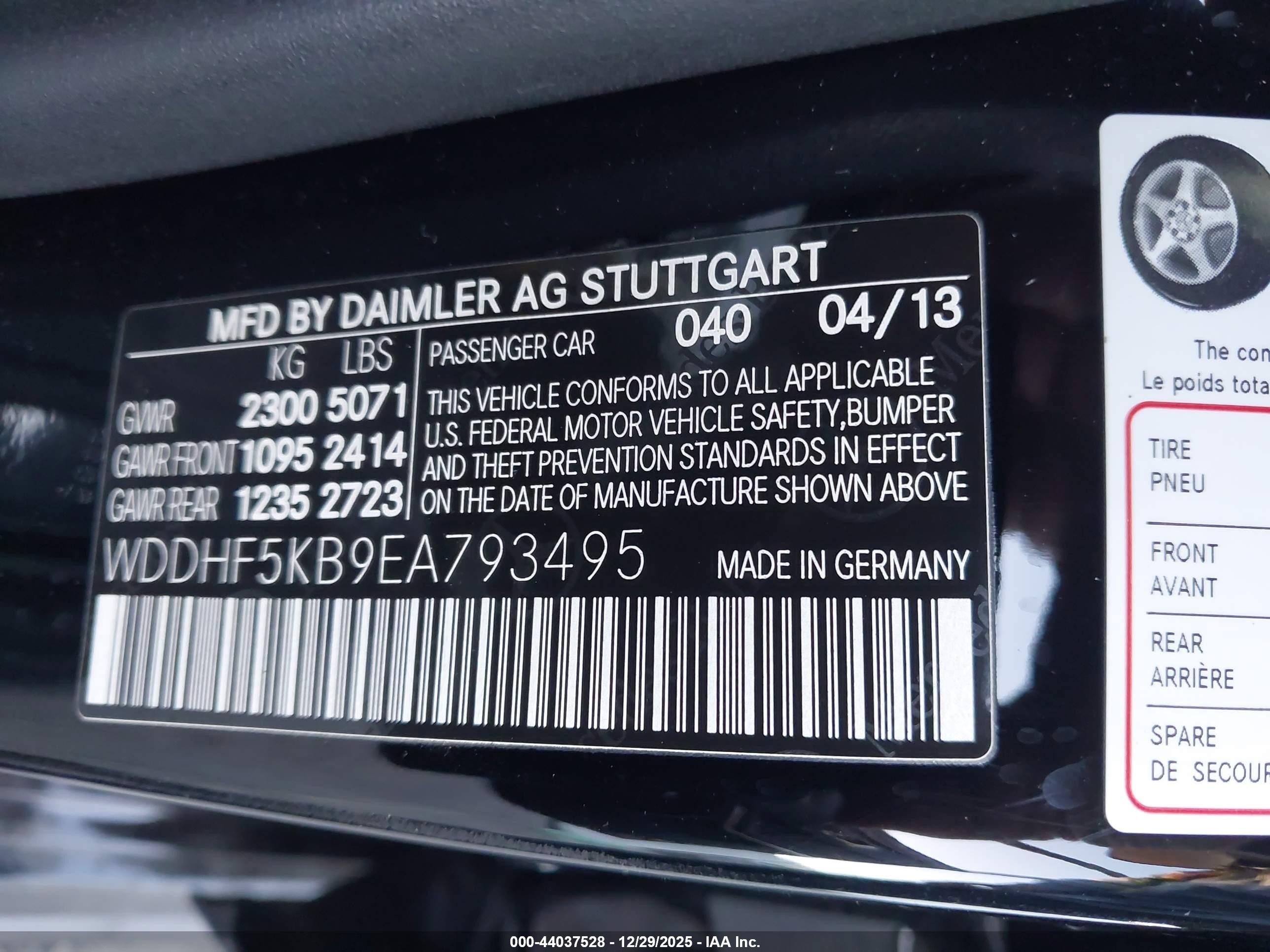 2014 Mercedes-benz E 350 Black vin: WDDHF5KB9EA793495