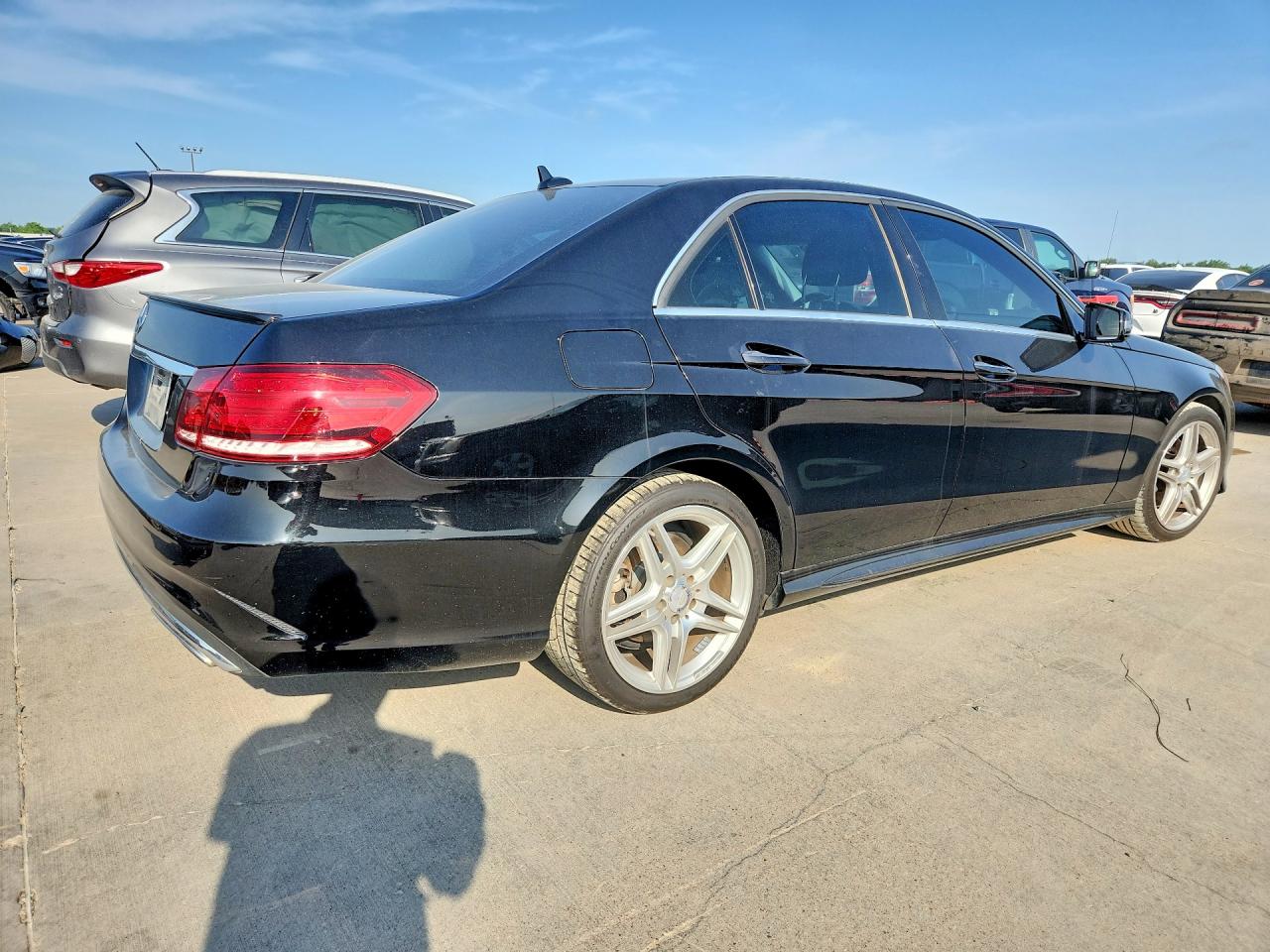 2014 Mercedes-benz E 350 Black vin: WDDHF5KB9EA905941