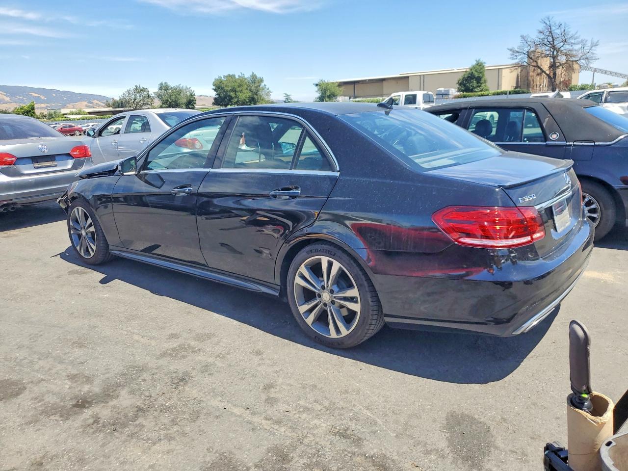 2014 Mercedes-benz E 350 Black vin: WDDHF5KB9EB000948