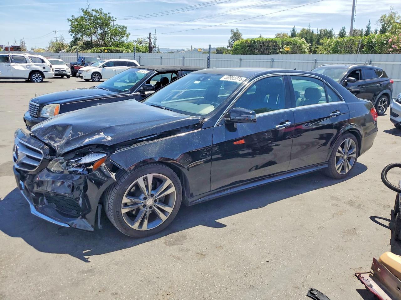 2014 Mercedes-benz E 350 Black vin: WDDHF5KB9EB000948