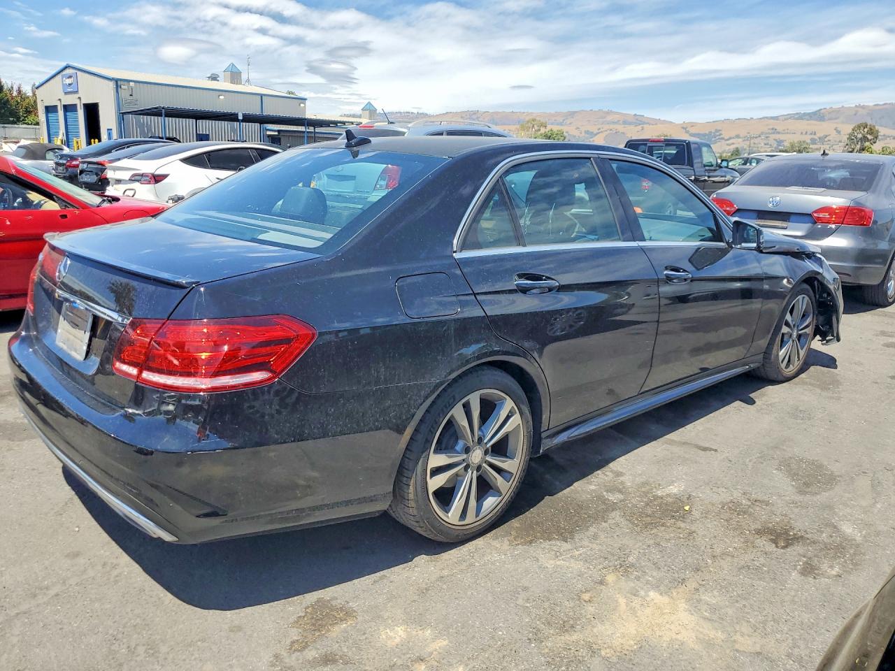 2014 Mercedes-benz E 350 Black vin: WDDHF5KB9EB000948