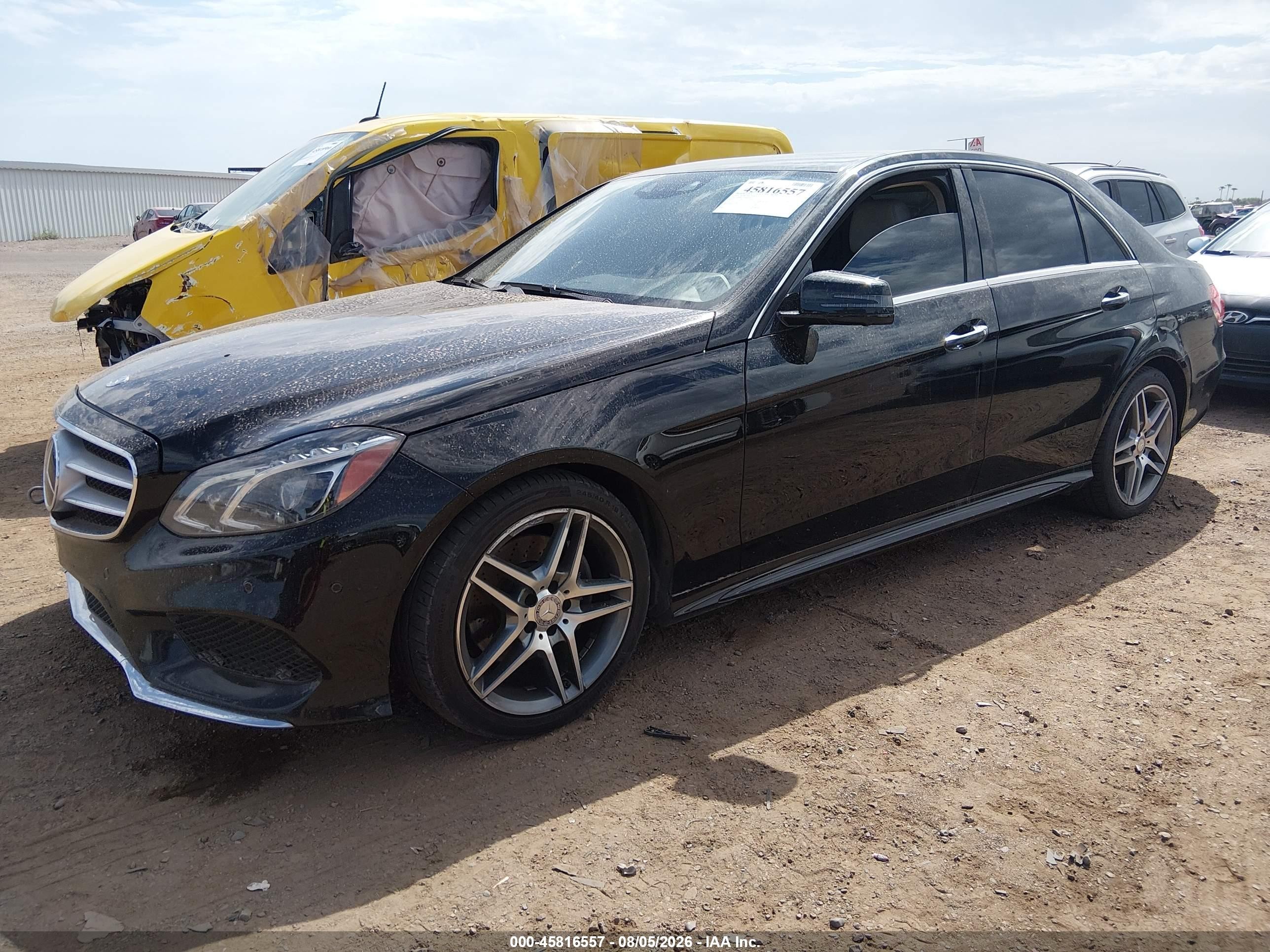 2014 Mercedes-benz E 350   Черный vin: WDDHF5KB9EB020603